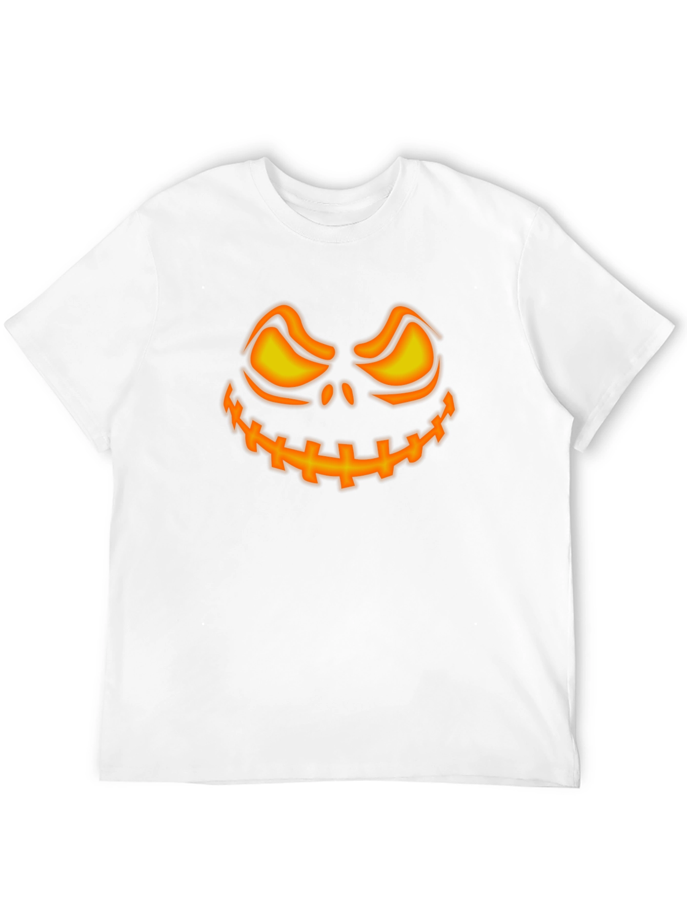 Spooky Pumpkin Face Halloween T-Shirt