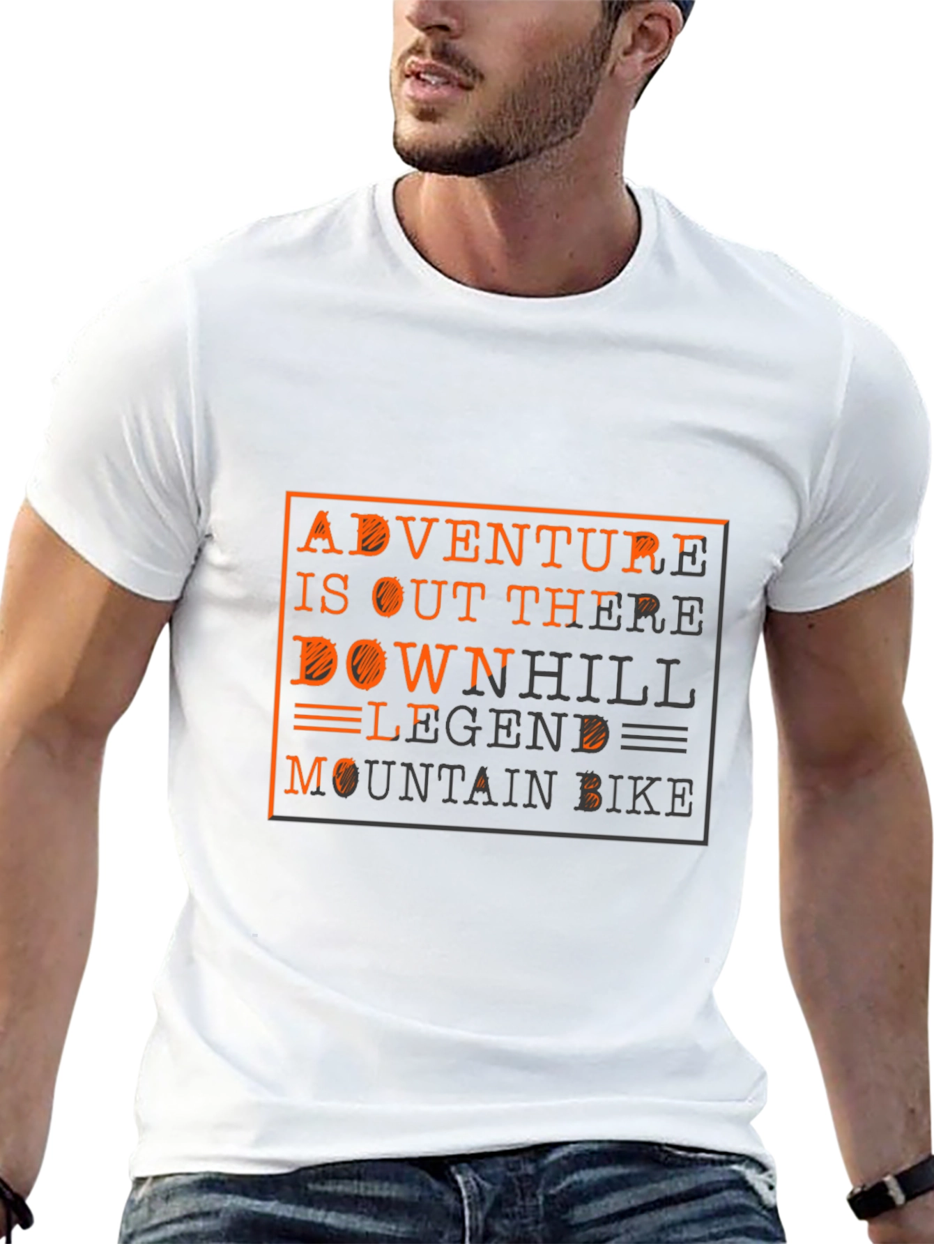Adventure Mountain Bike Graphic Tee