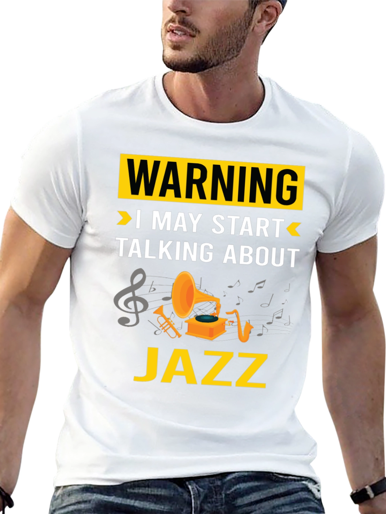 Warning: I May Start Talking About Jazz T-Shirt