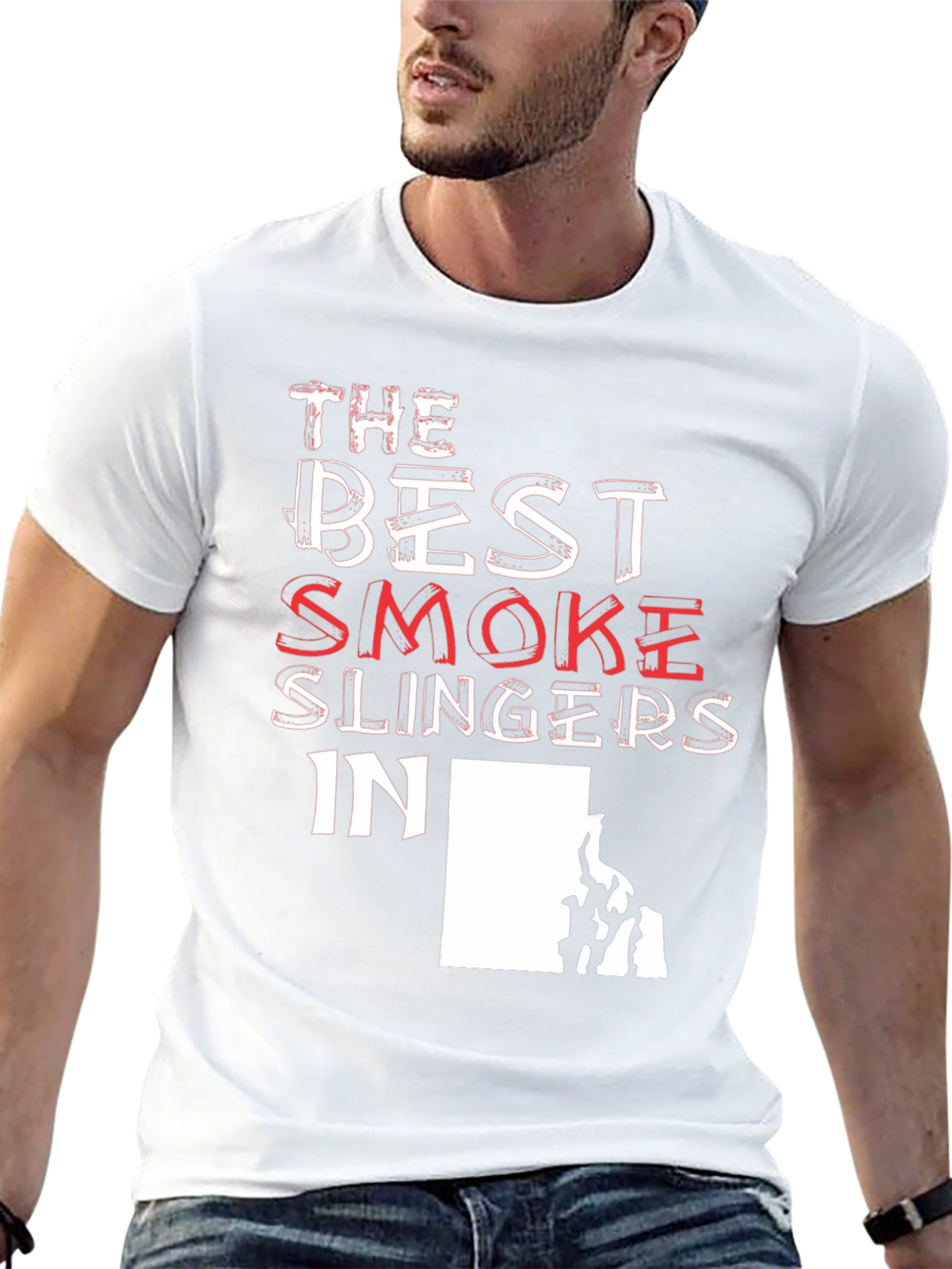Best Smoke Slingers T-Shirt - Black Graphic Tee