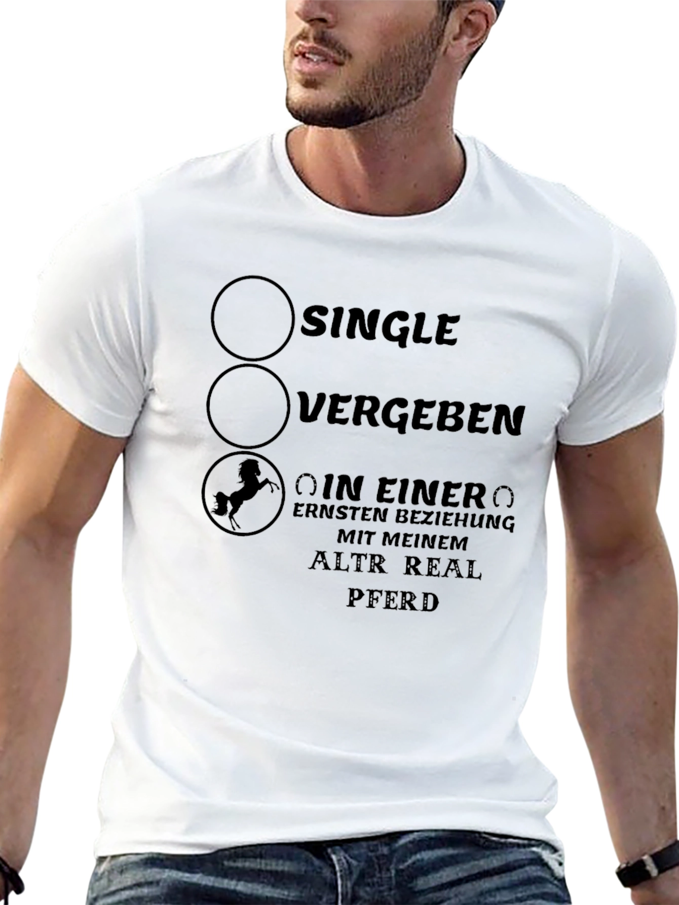 Funny Horse Lover T-Shirt - Relationship Status Tee