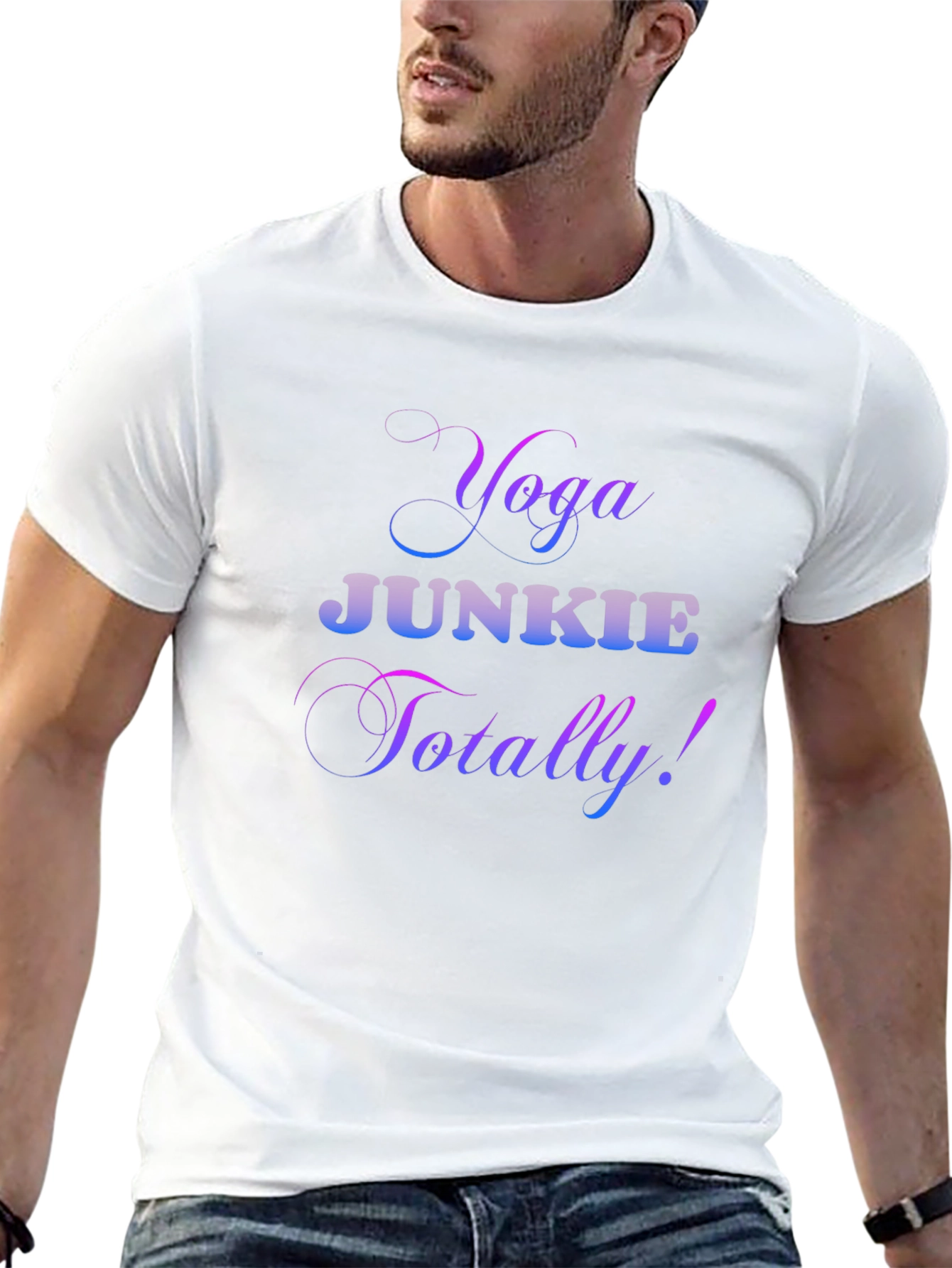 Yoga Junkie Graphic T-Shirt