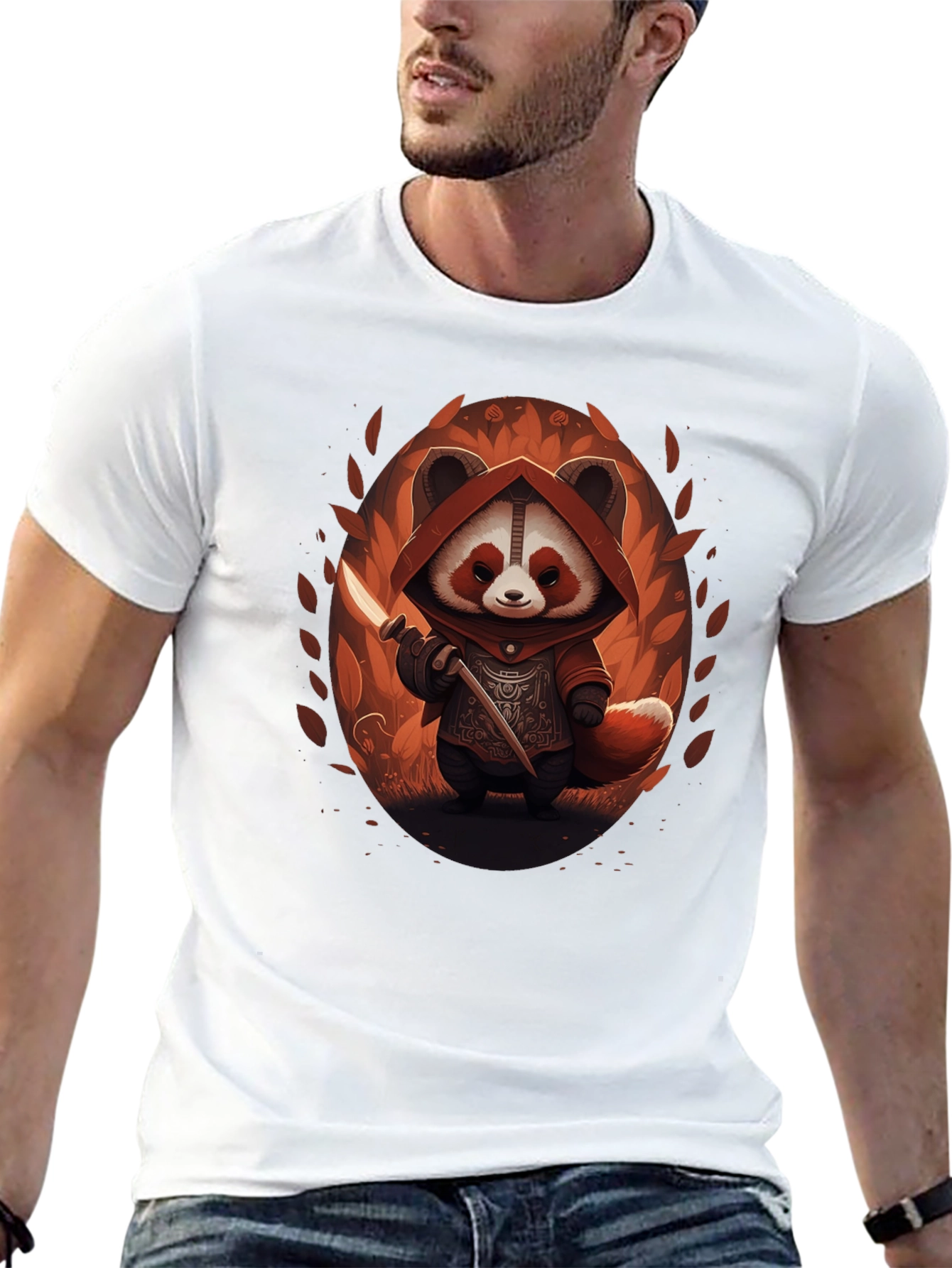 Warrior Red Panda T-Shirt