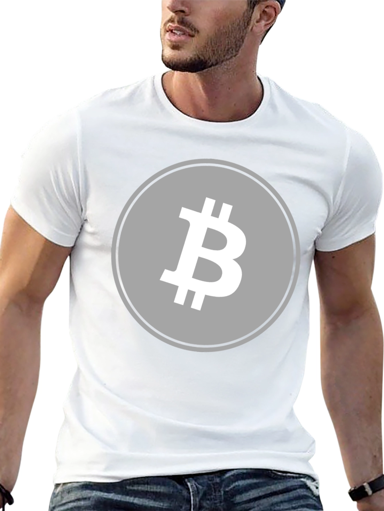 Bitcoin Logo T-Shirt - Crypto Currency Tee