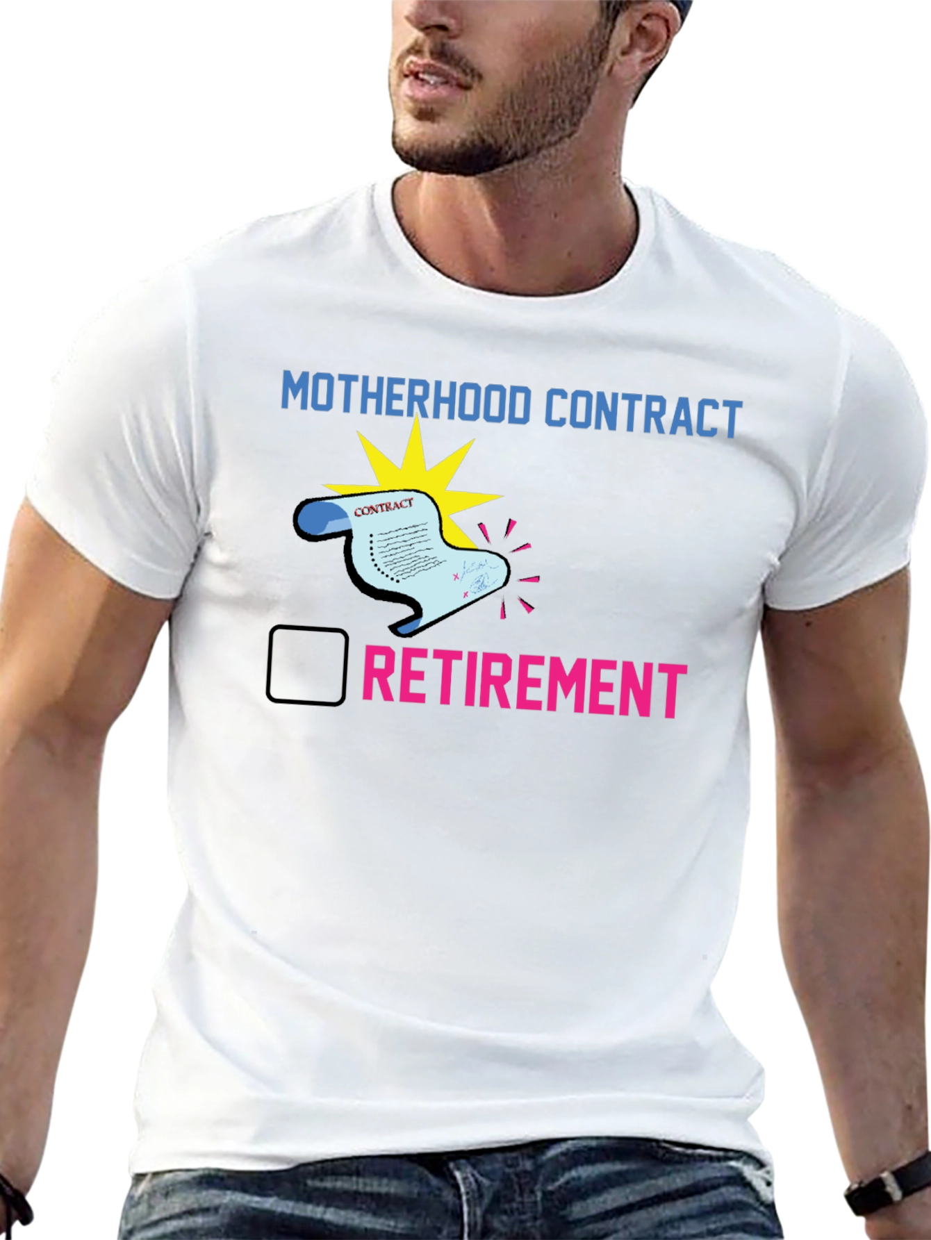 Motherhood Contract Retirement T-Shirt