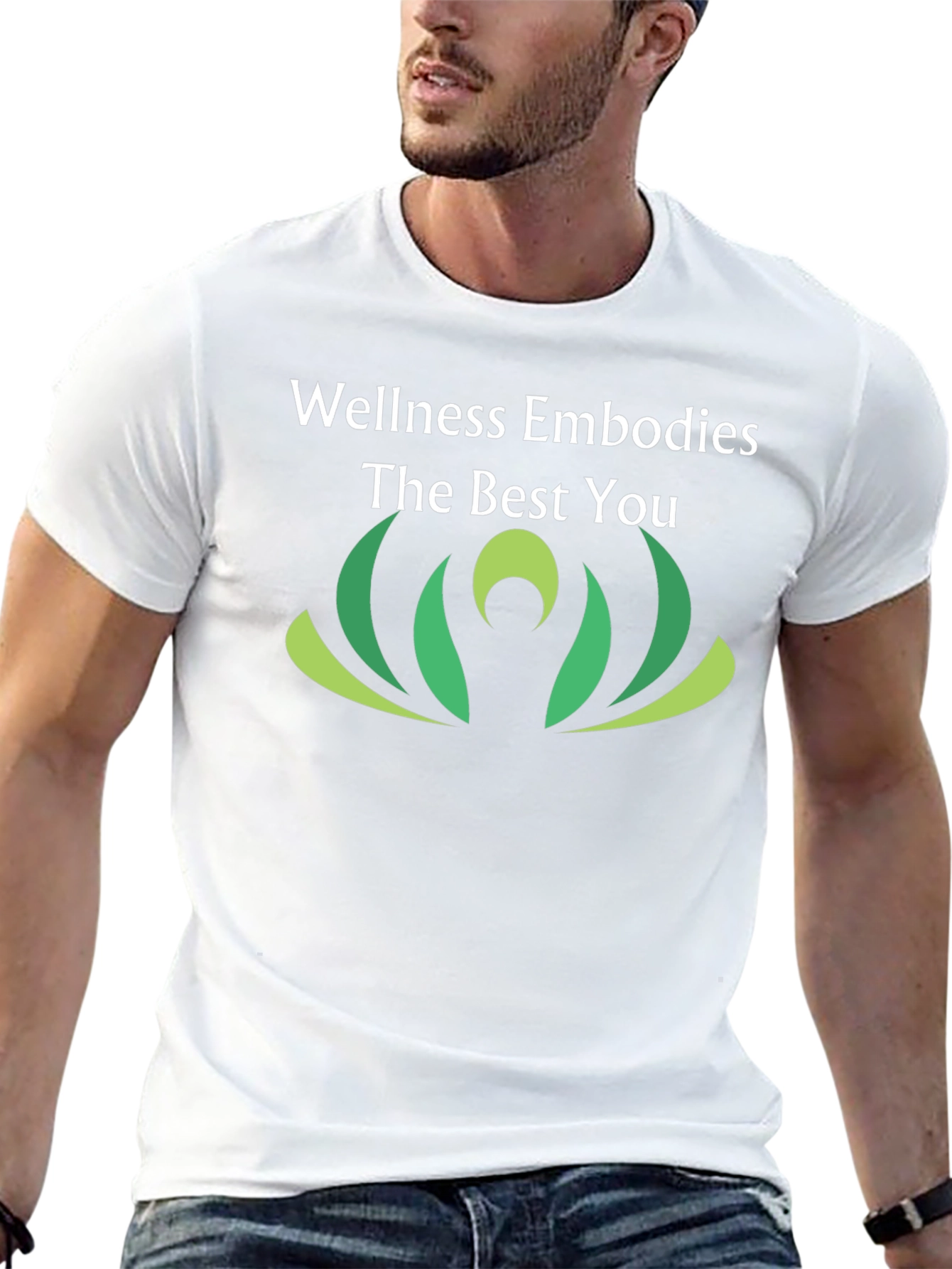 Wellness Embodies The Best You Black T-Shirt