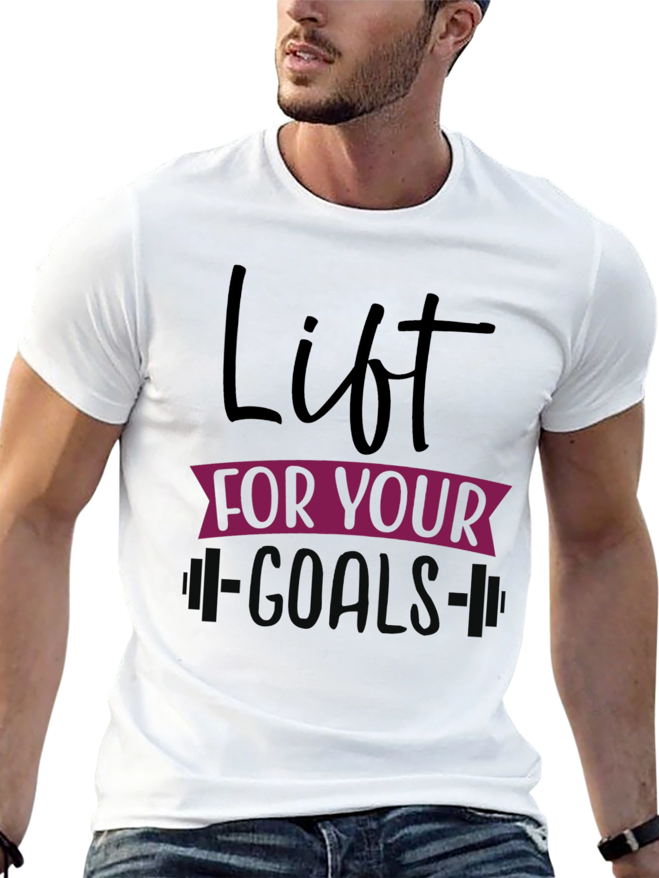 Lift for Your Goals Graphic T-Shirt