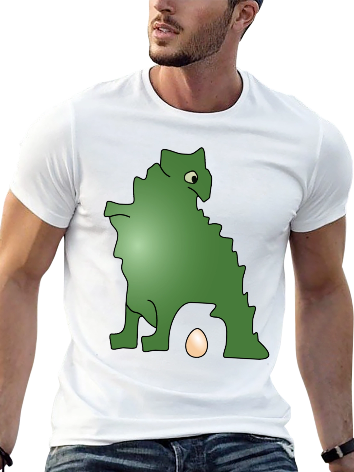 Dinosaur Egg T-Shirt - Black