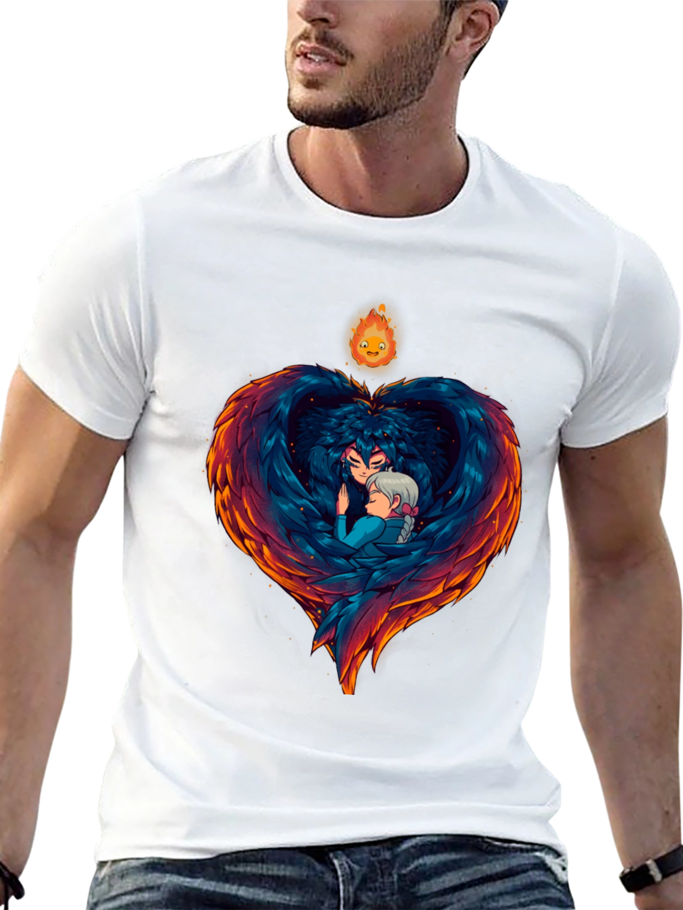 Howls Moving Castle Heart T-Shirt