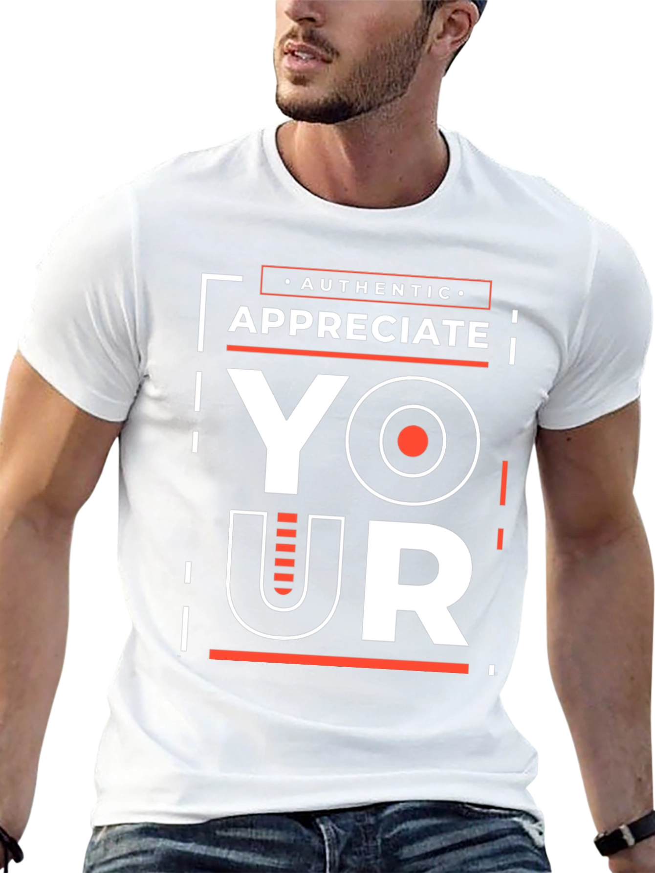 Appreciate Your Authentic Style Black Graphic Tee