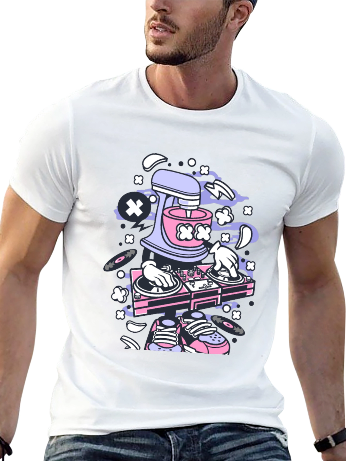 DJ Mixer T-Shirt - Unique Graphic Tee
