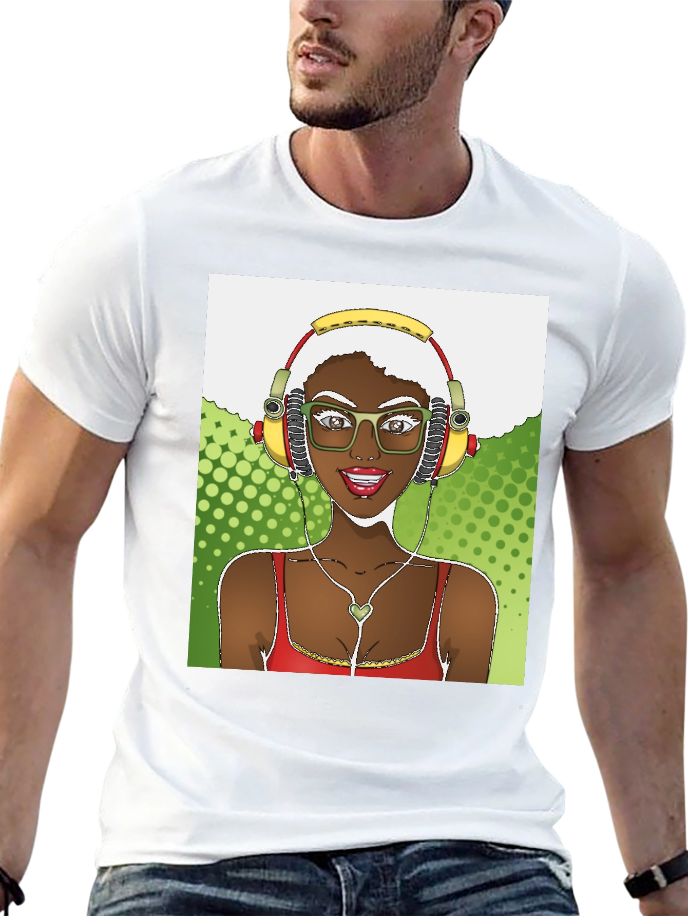 Afro Girl Graphic T-Shirt