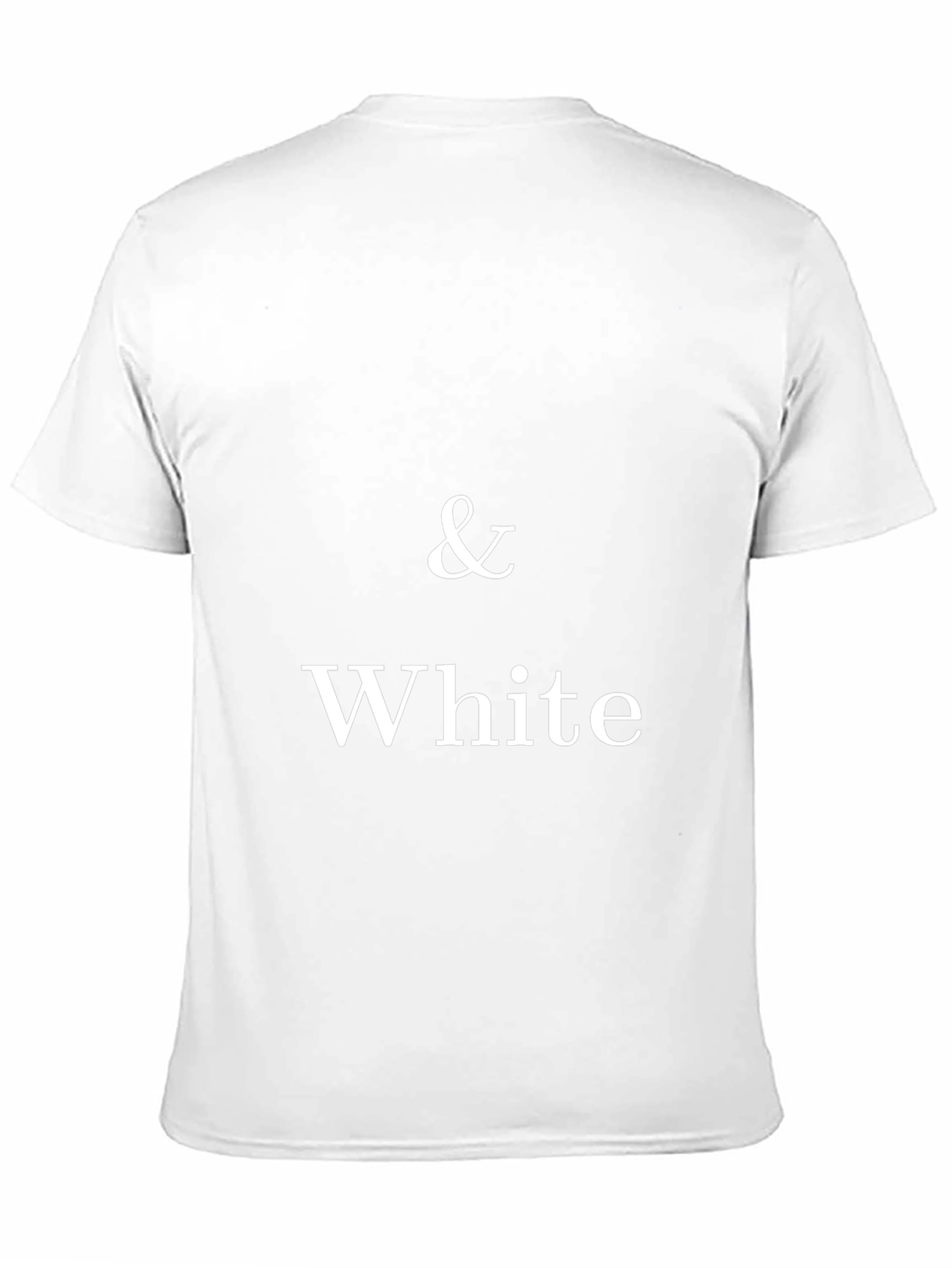 Black & White Graphic T-Shirt