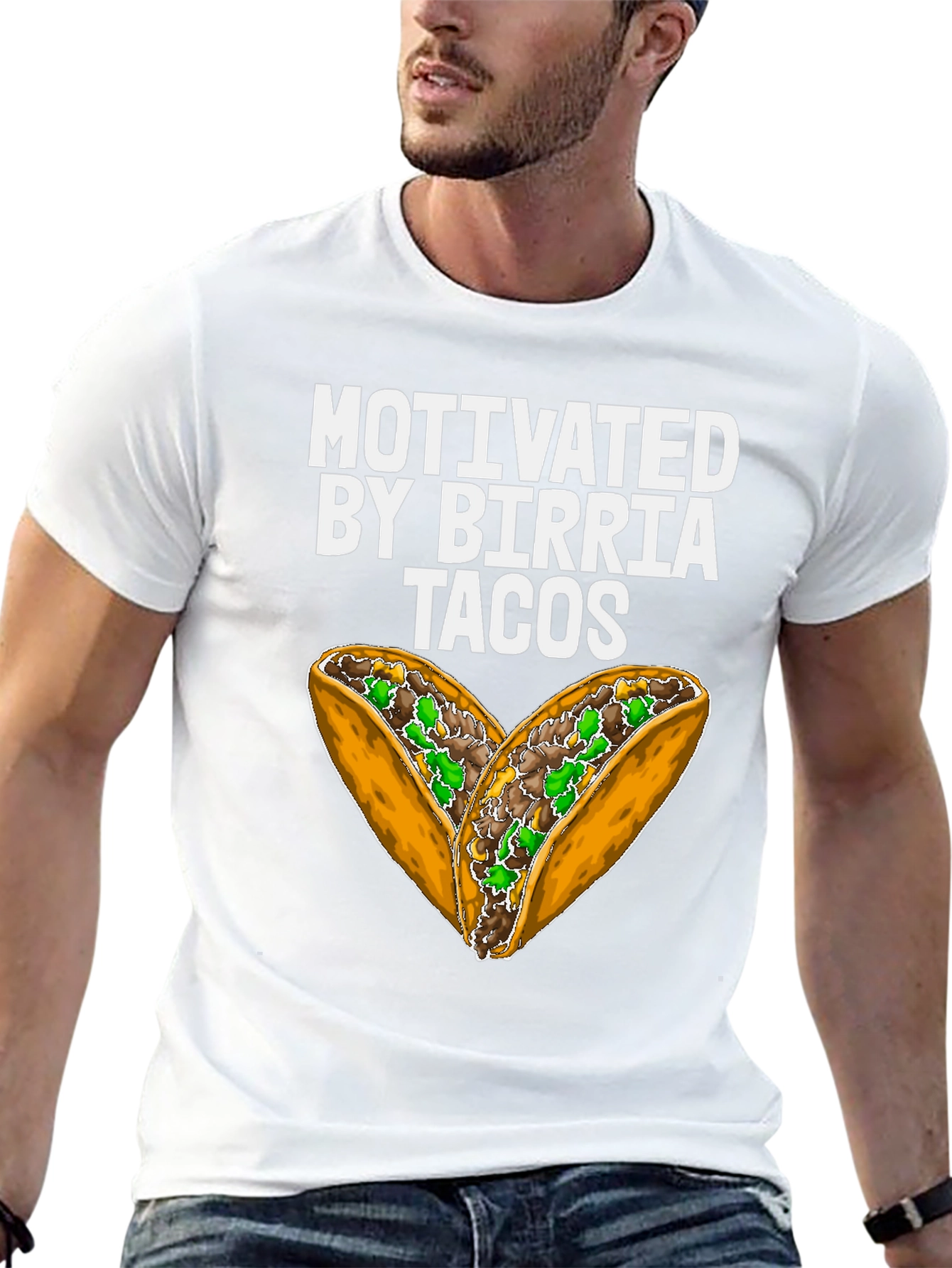 Motivated by Birria Tacos Graphic T-Shirt