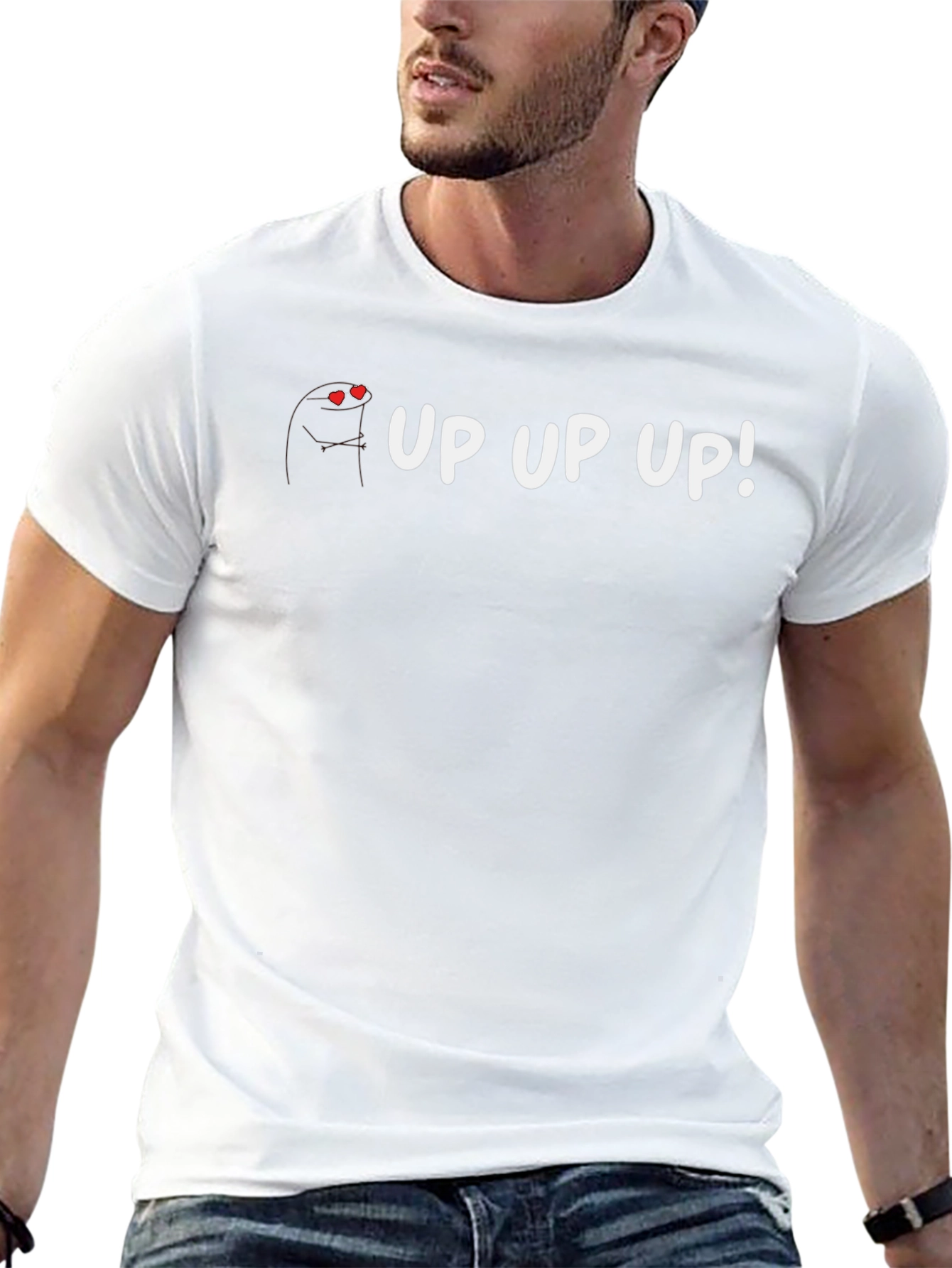 Up Up Up! Graphic T-Shirt - Soft Cotton Blend