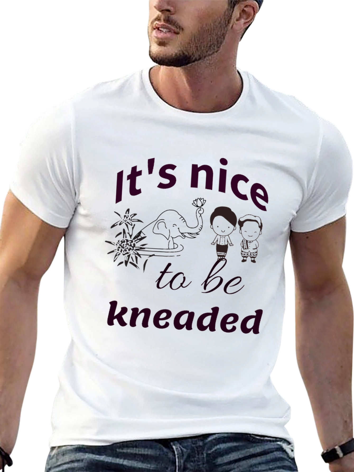 Its Nice to be Kneaded Graphic Tee