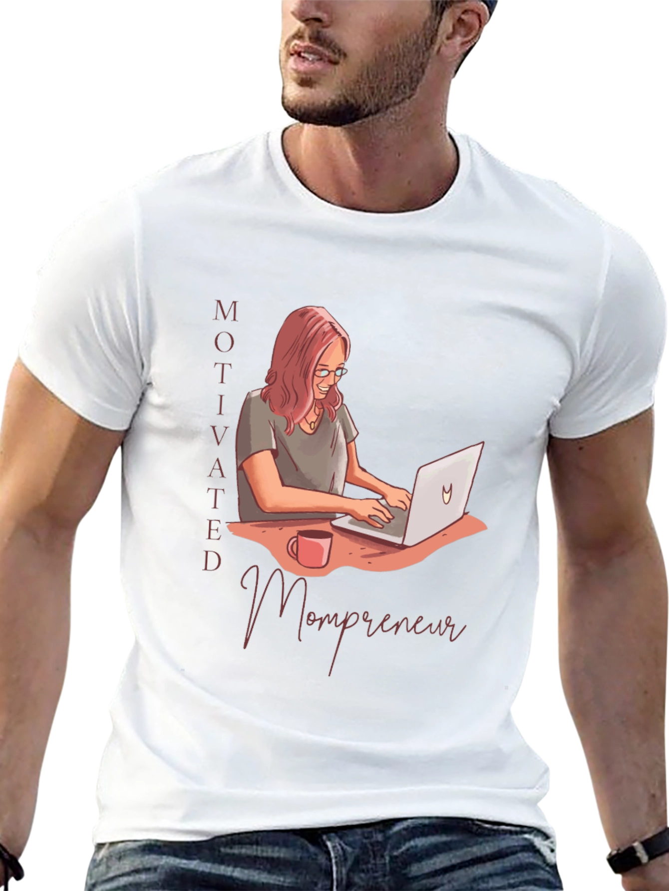 Motivated Mompreneur Graphic T-Shirt