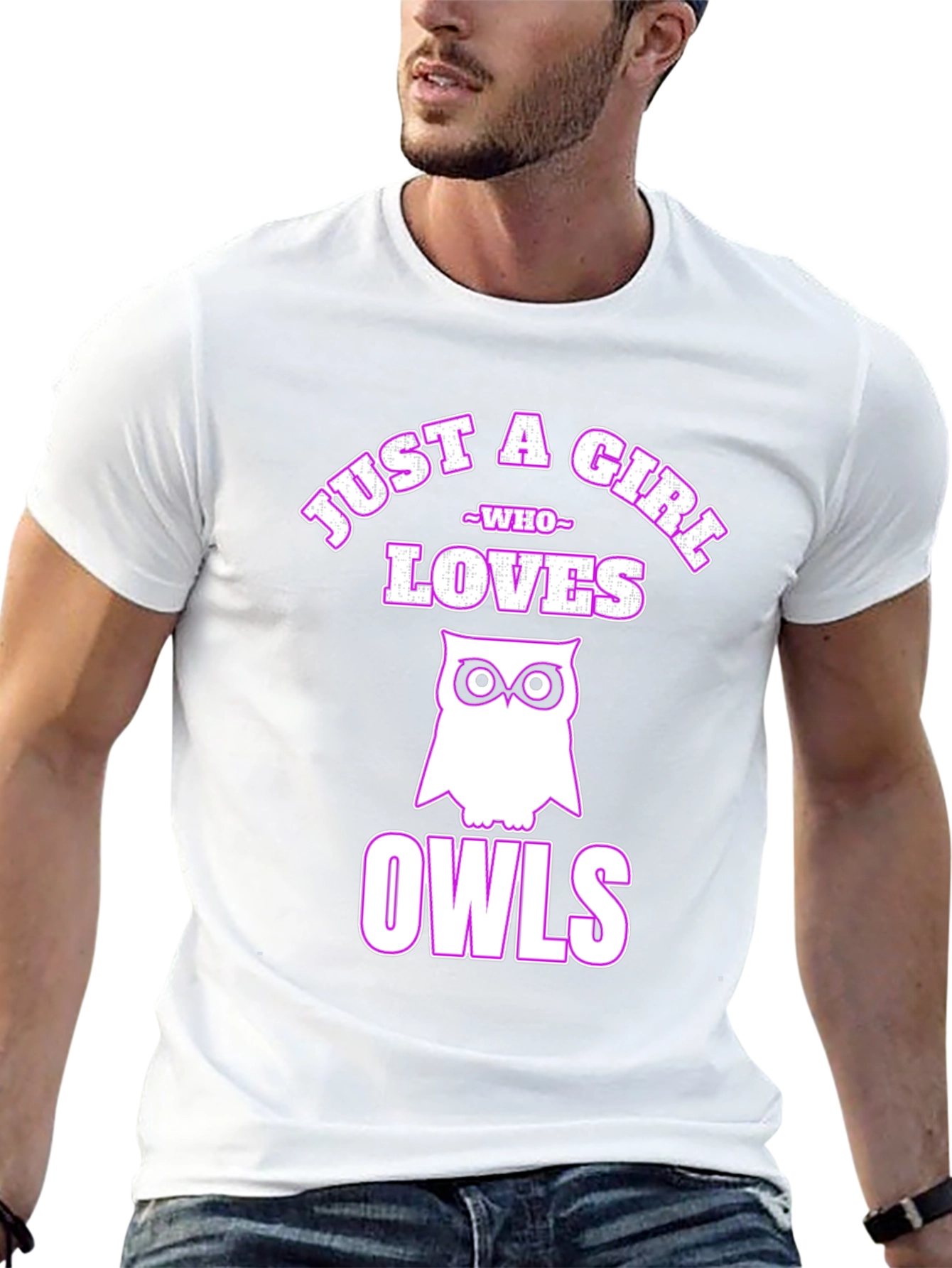 Just a Girl Who Loves Owls T-Shirt