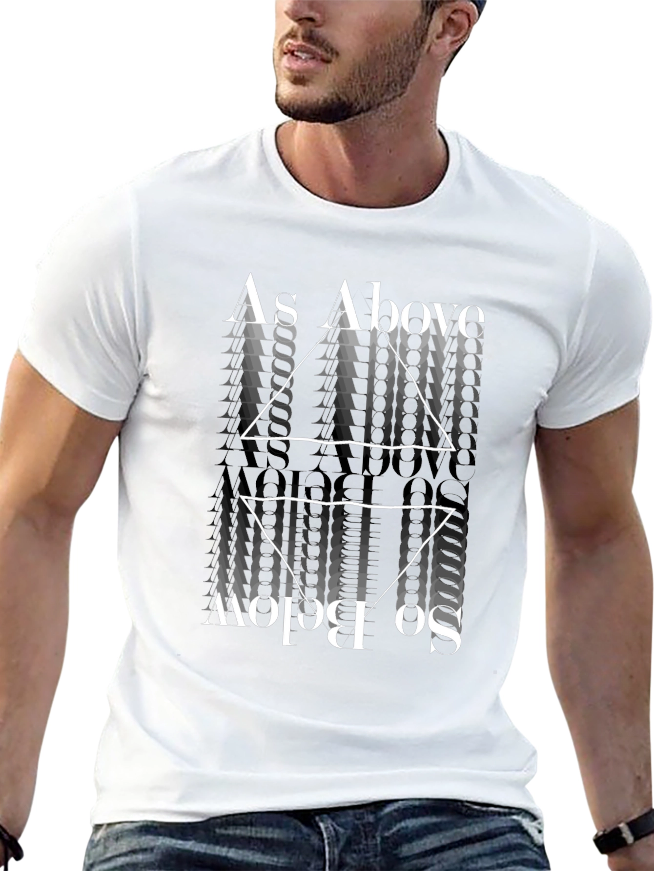 As Above So Below Graphic T-Shirt