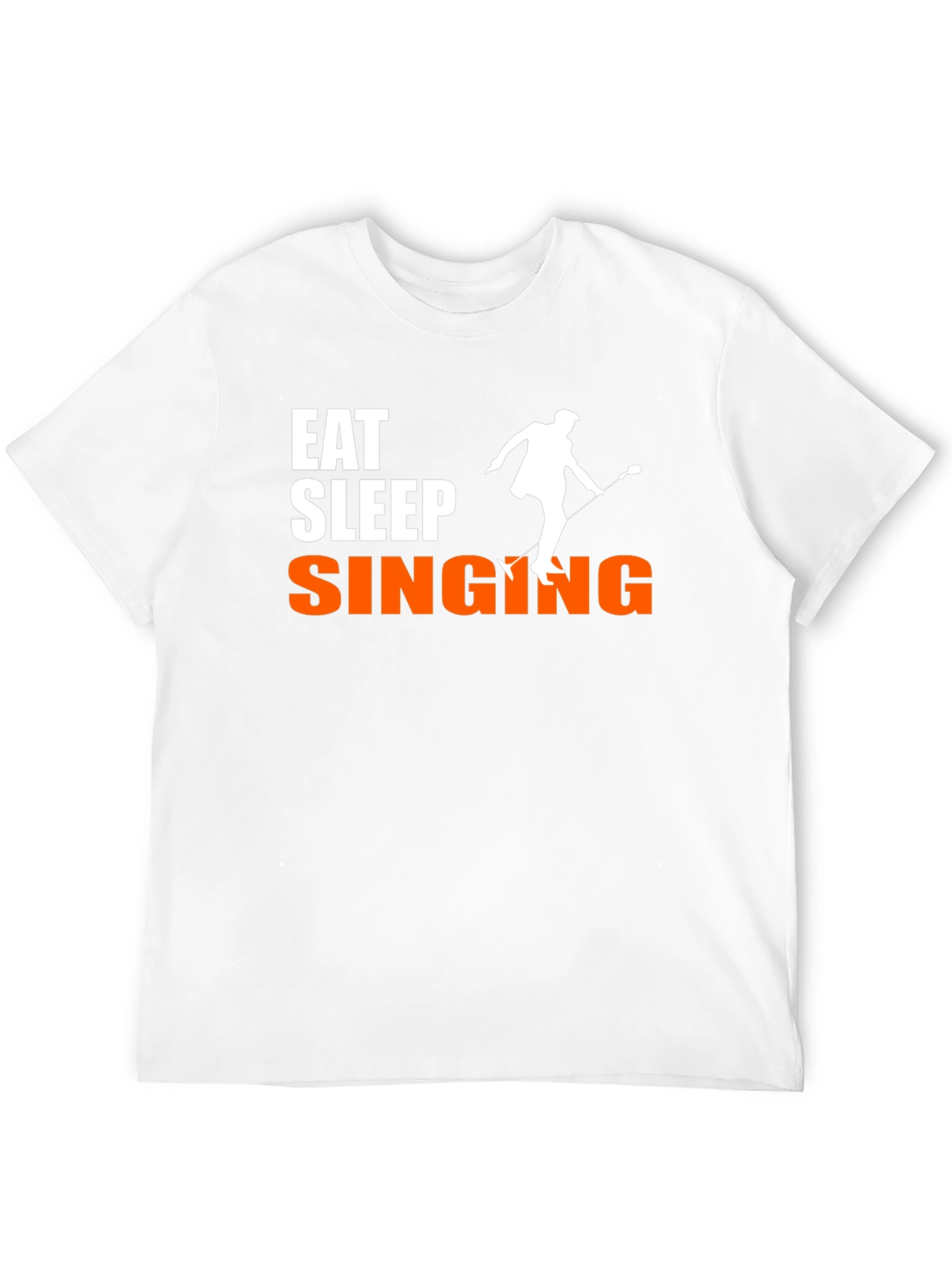 Eat Sleep Singing Black T-Shirt