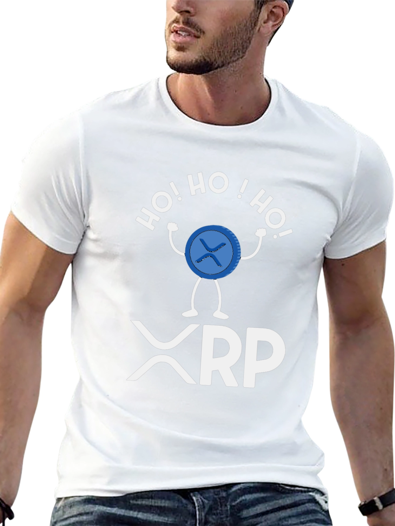 XRP Christmas T-Shirt - Ho Ho Ho Crypto Tee