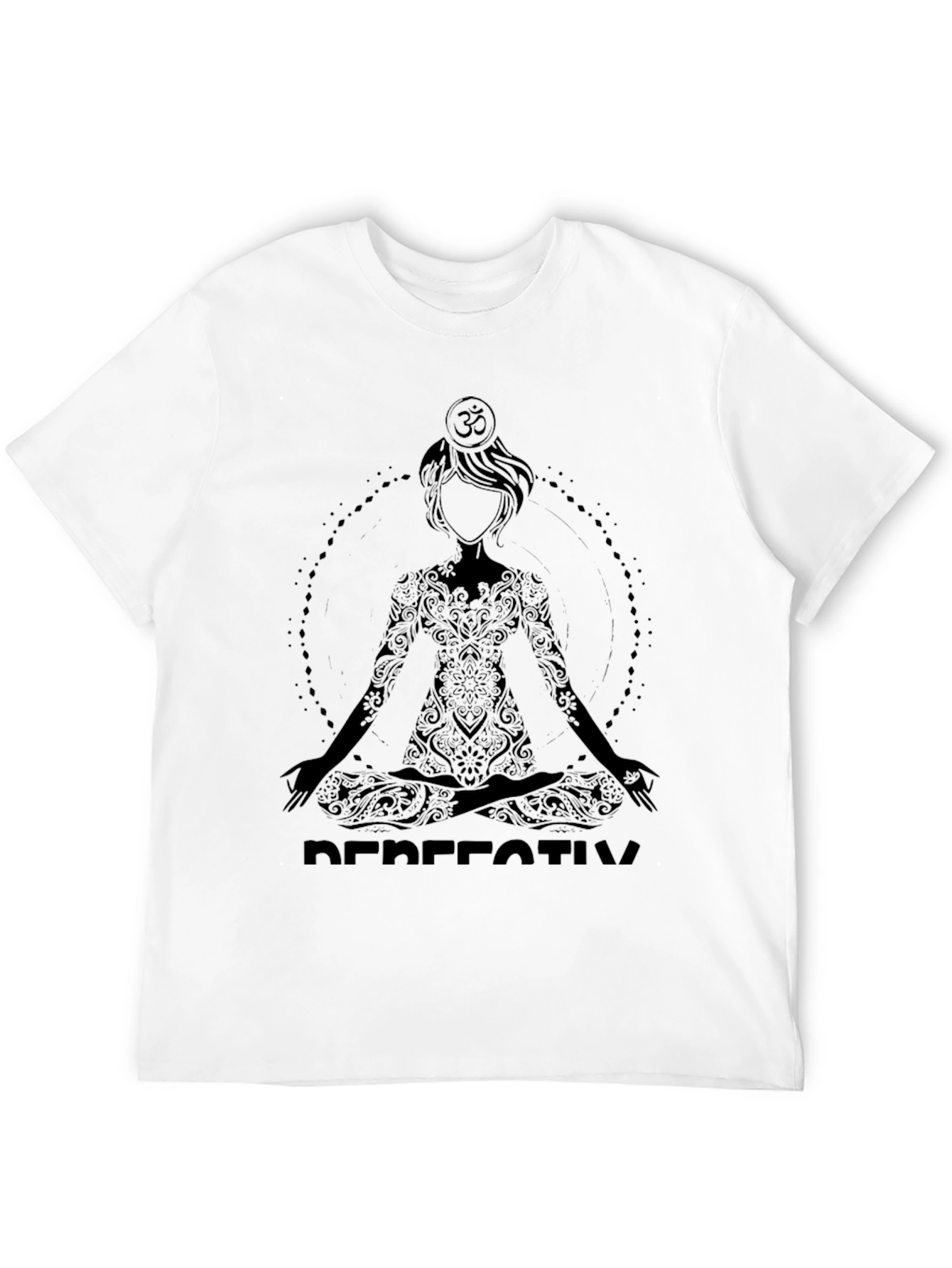Meditative Lotus Pose Graphic Tee