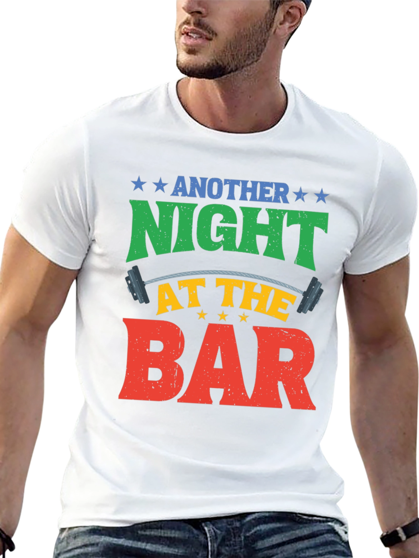 Another Night at the Bar Workout T-Shirt