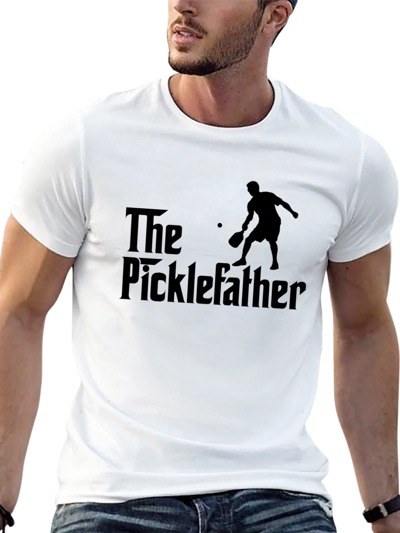 The Picklefather T-Shirt: Funny Pickleball Dad Tee