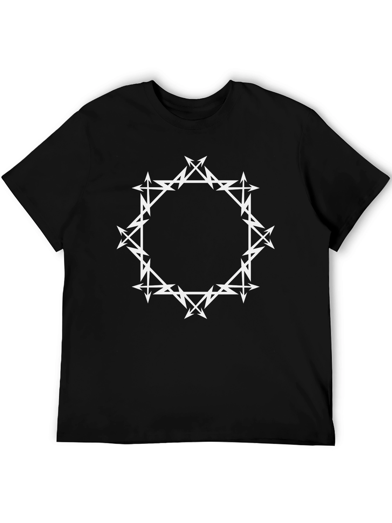 Geometric Arrow Star T-Shirt