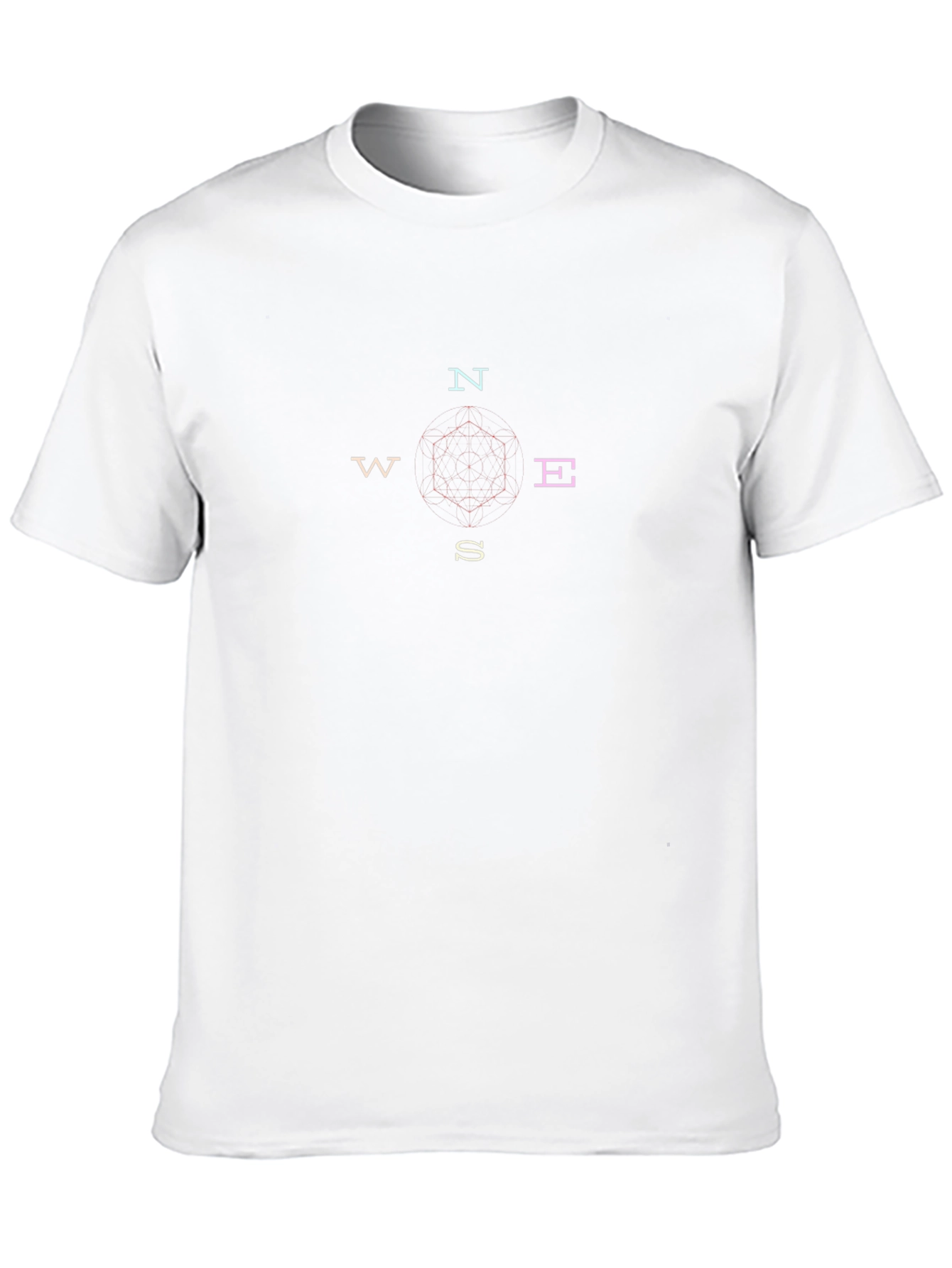 Compass Rose Black T-Shirt