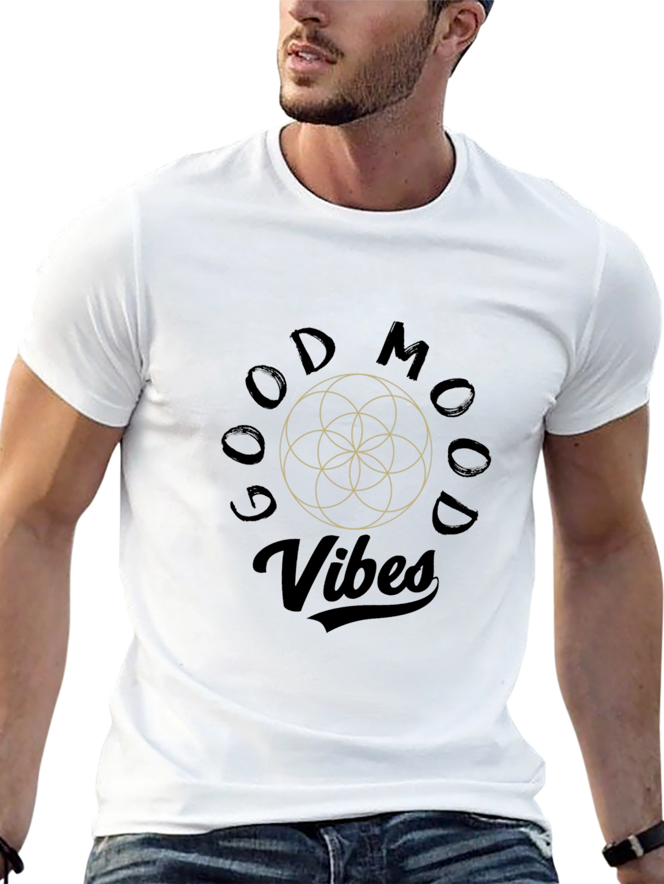 Good Mood Vibes T-Shirt - Stylish Graphic Tee