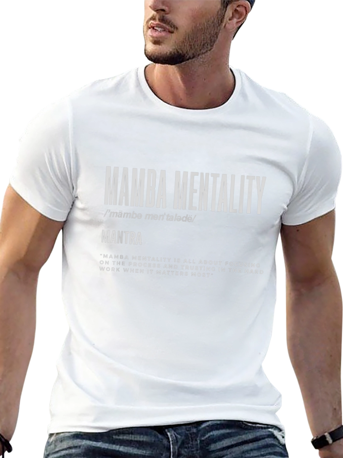Mamba Mentality Graphic Tee - Inspiring Mantra Shirt