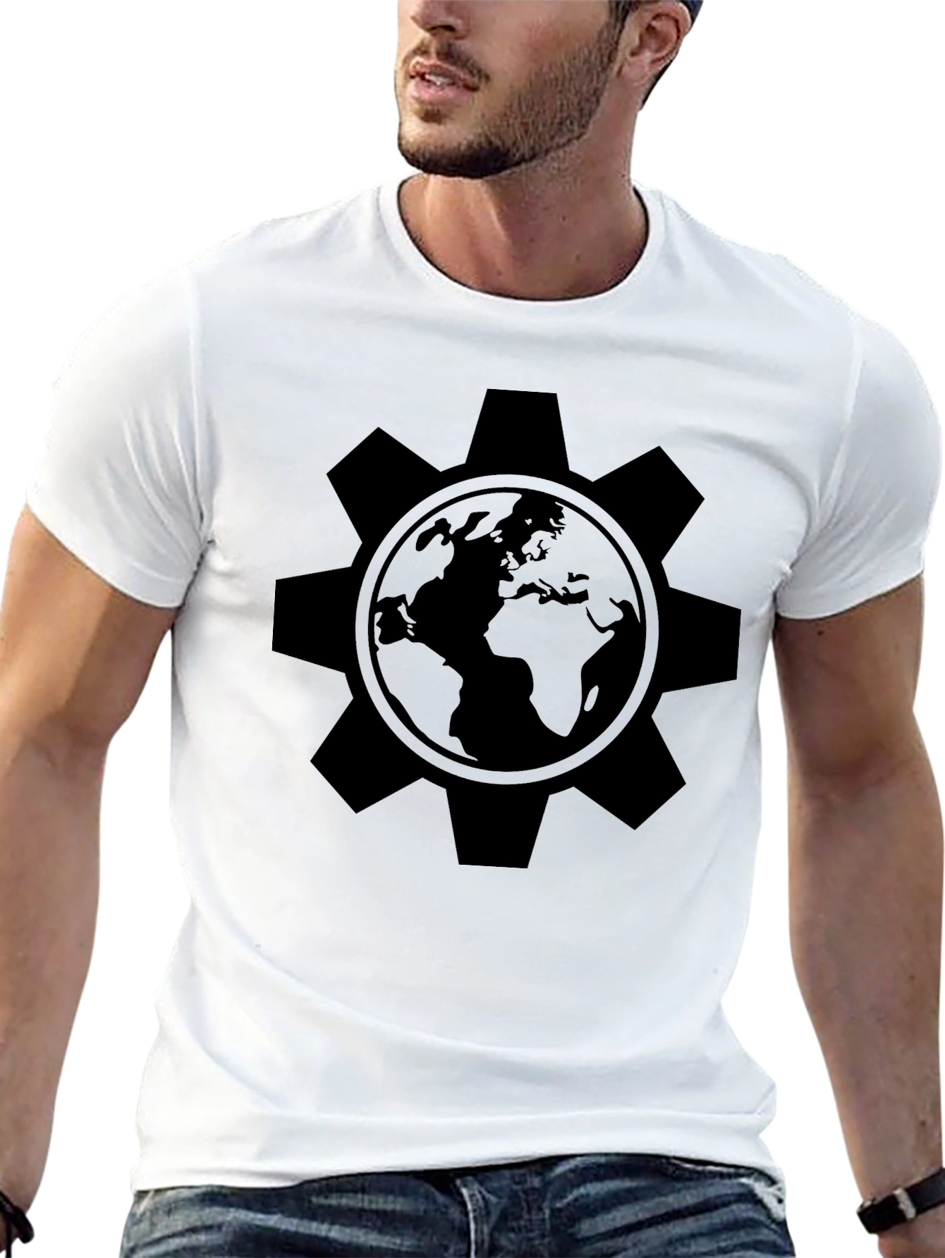 Gear Earth Graphic Tee - Stylish & Unique