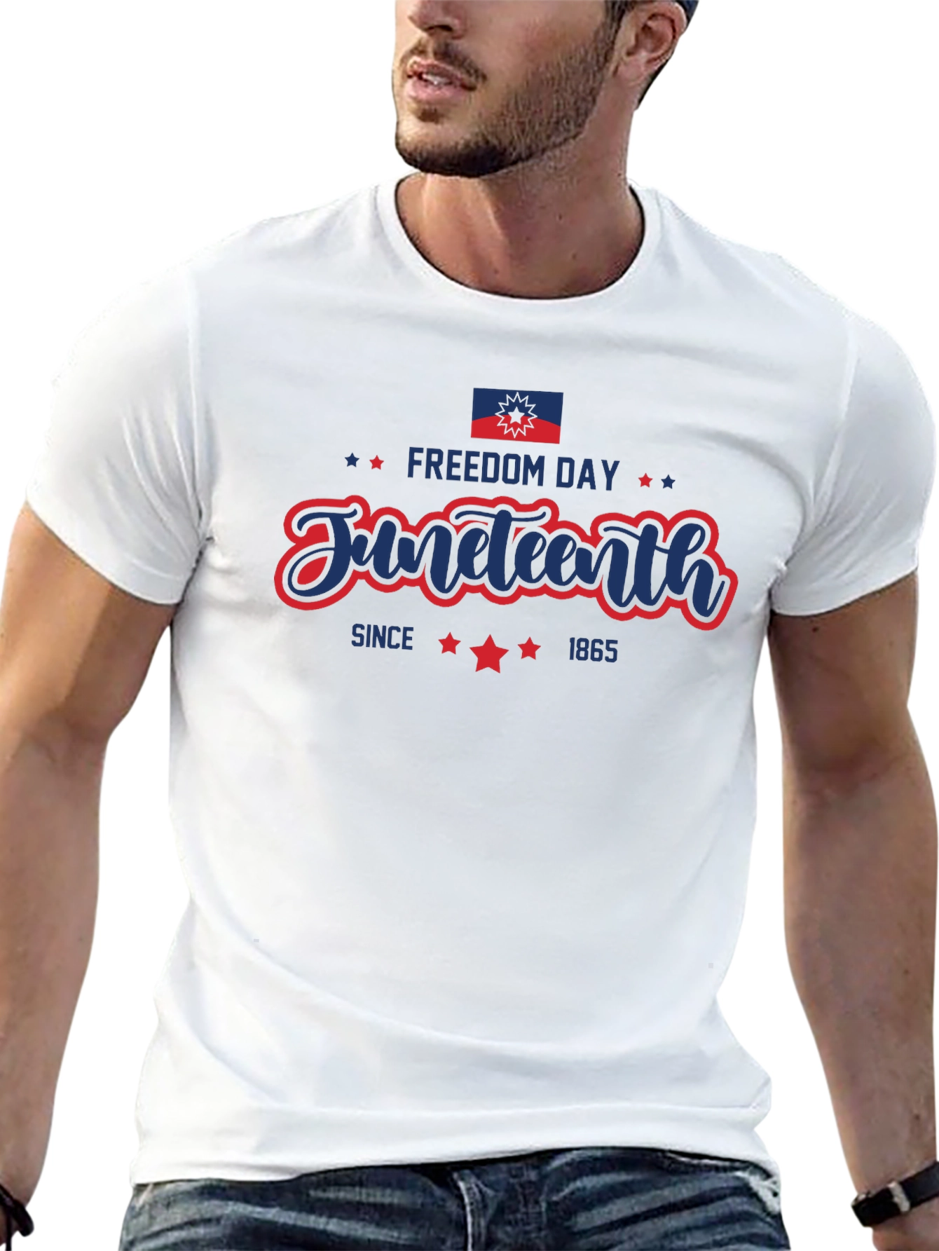 Juneteenth Freedom Day Black T-Shirt
