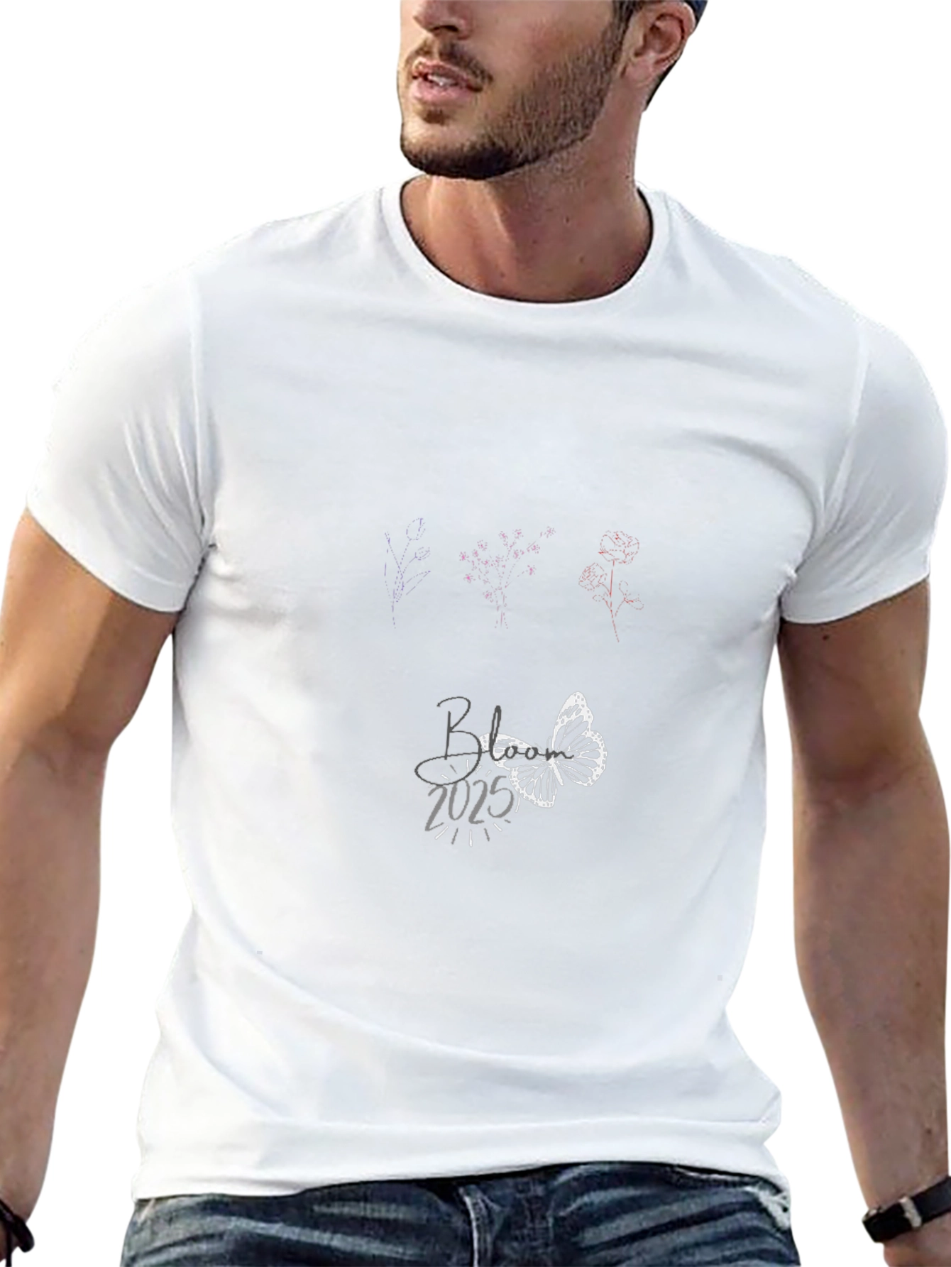 Butterfly 2025 Graphic Tee - Stylish Unisex T-Shirt