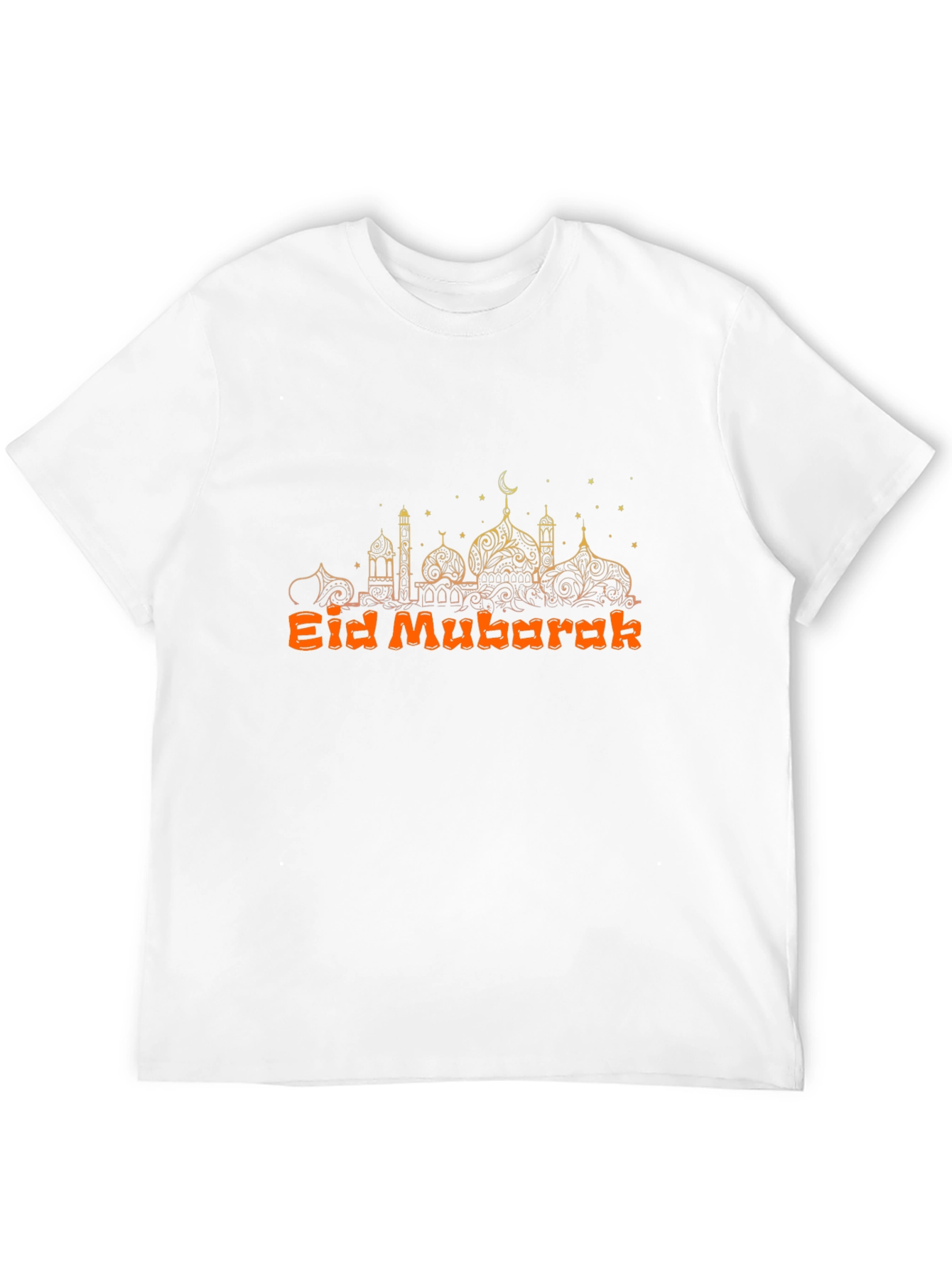Eid Mubarak Graphic T-Shirt - Islamic Design