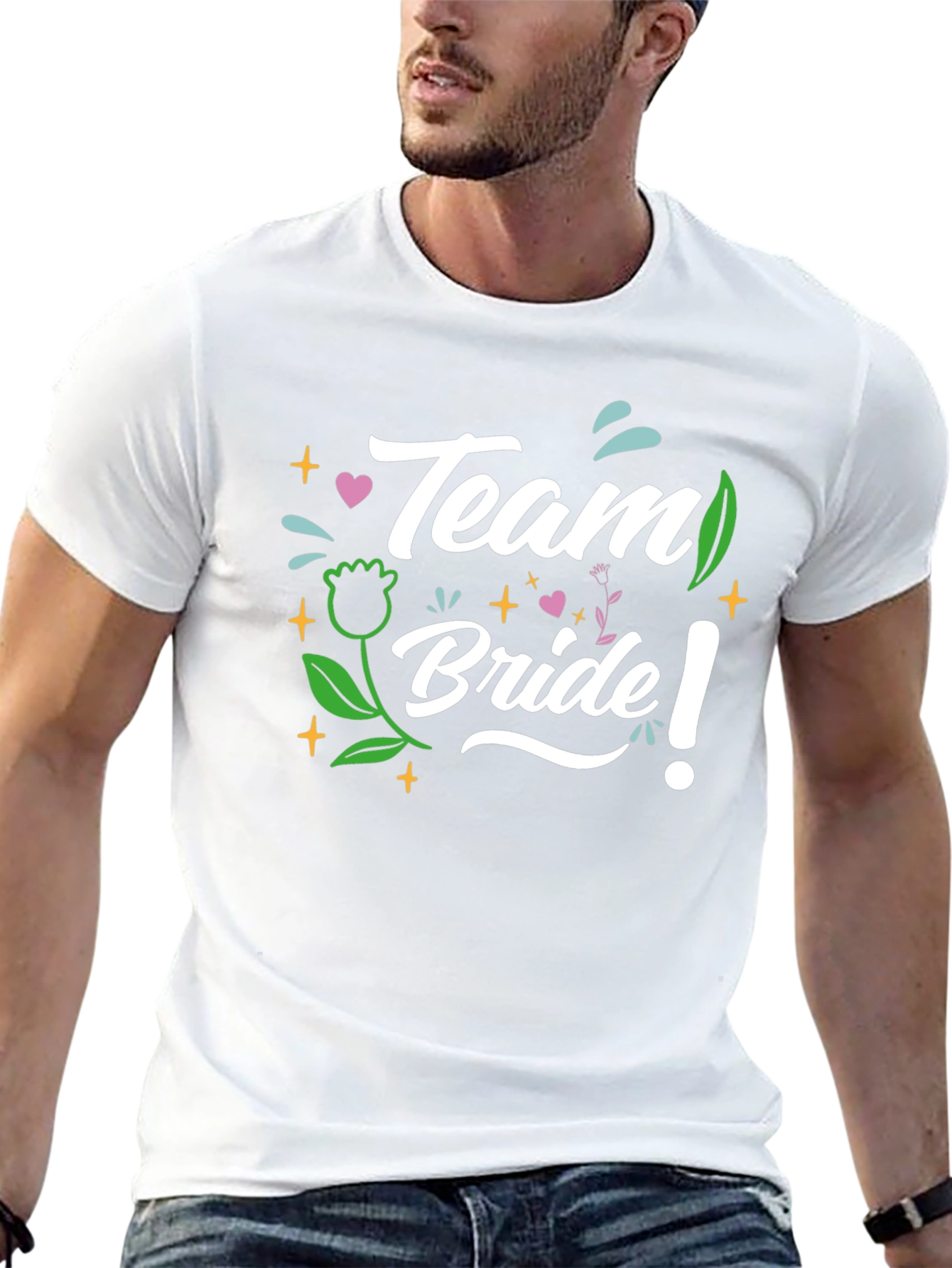 Team Bride T-Shirt - Bridal Party Wedding Tee