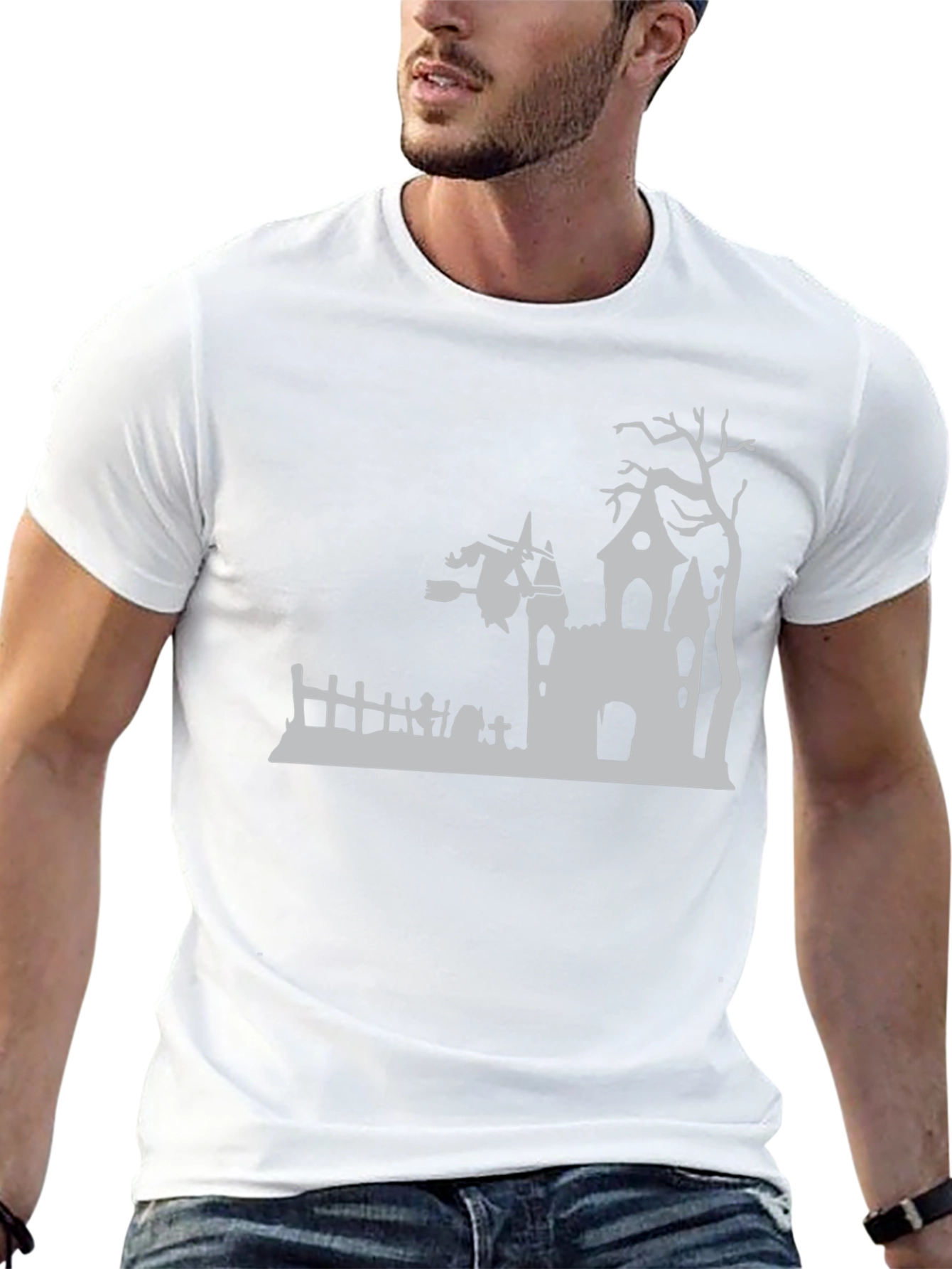 Spooky Halloween House T-Shirt