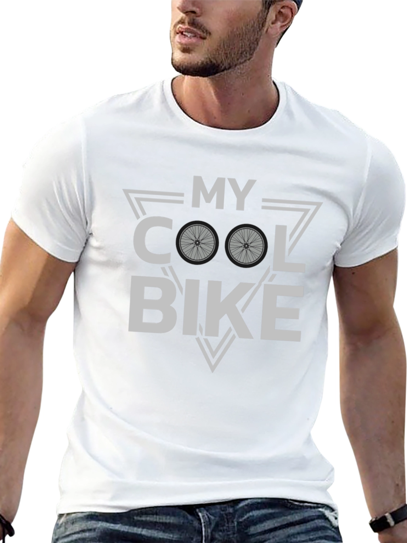 My Cool Bike Graphic Tee - Cycling Enthusiast Shirt