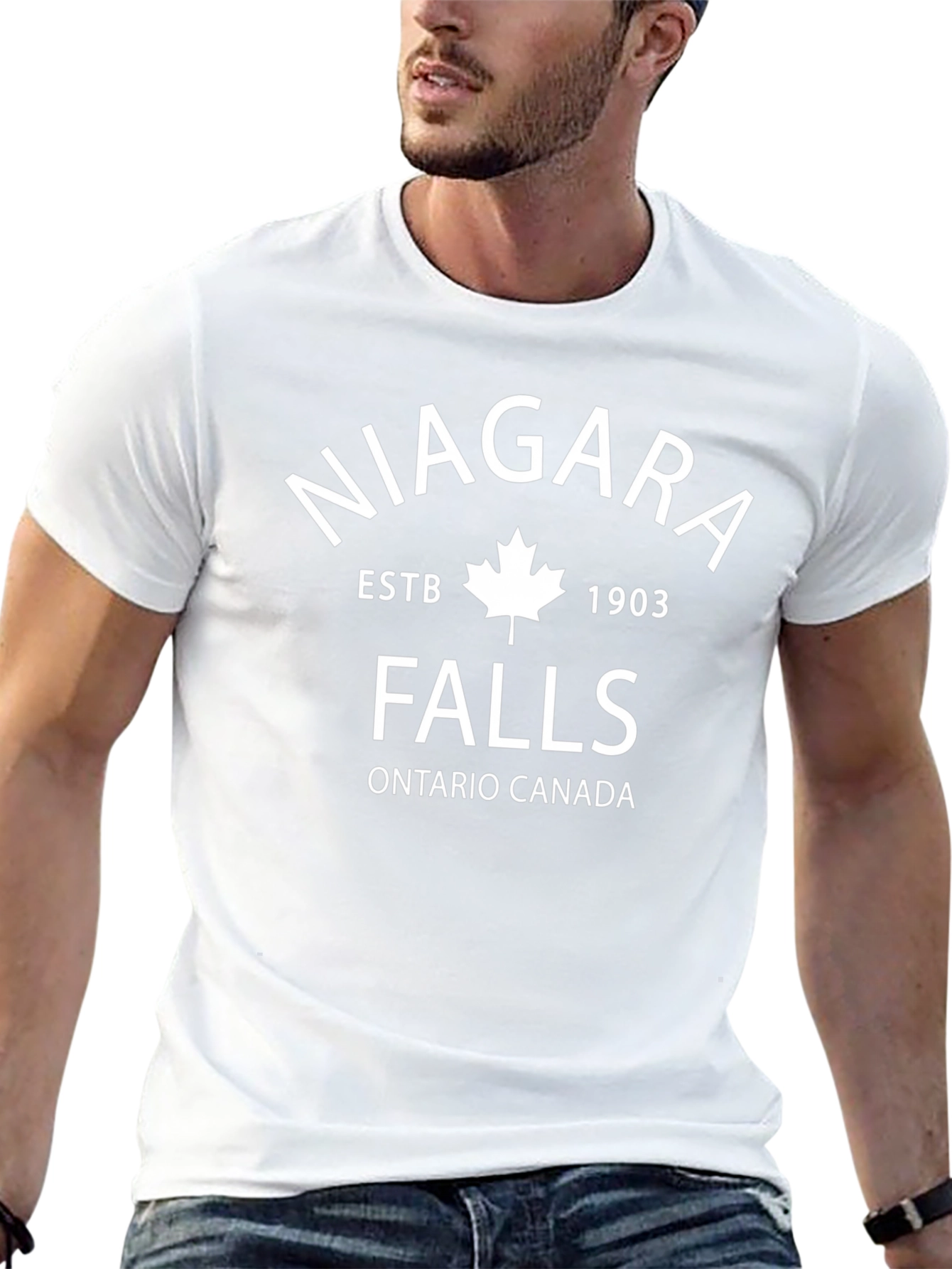 Niagara Falls Ontario Canada Black T-Shirt