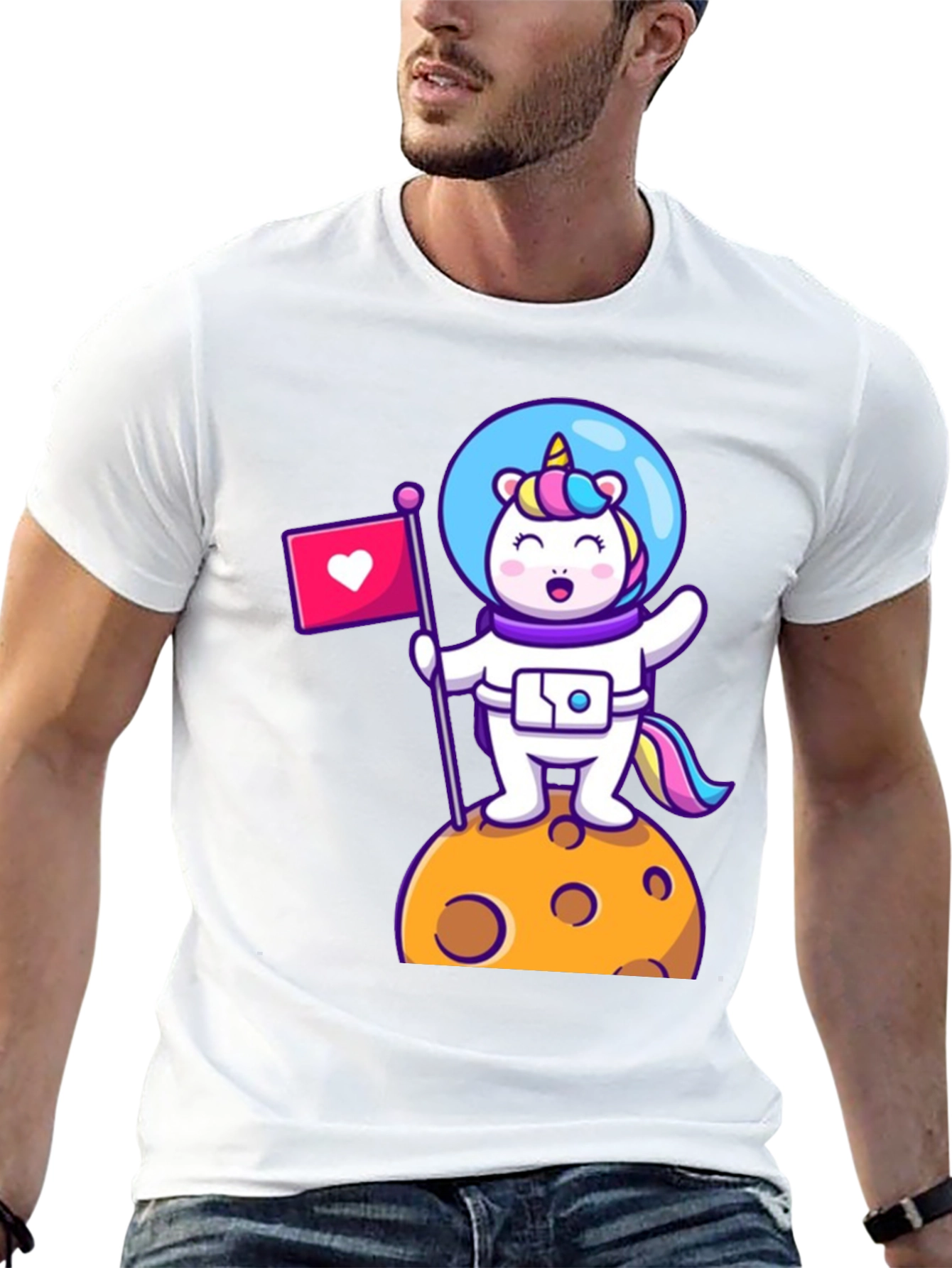 Unicorn Astronaut T-Shirt - Space Love