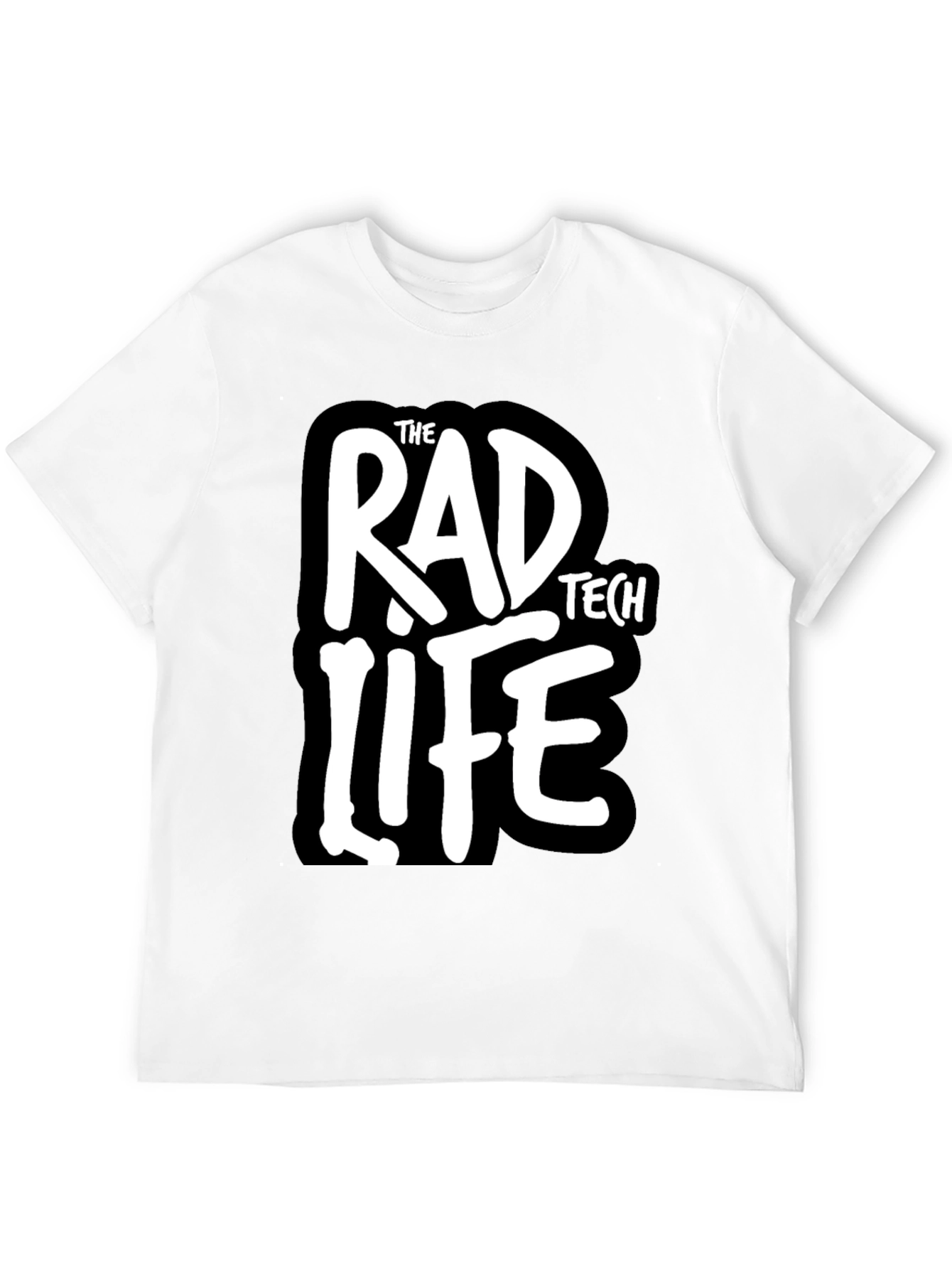 Rad Tech Life Black Graphic Tee
