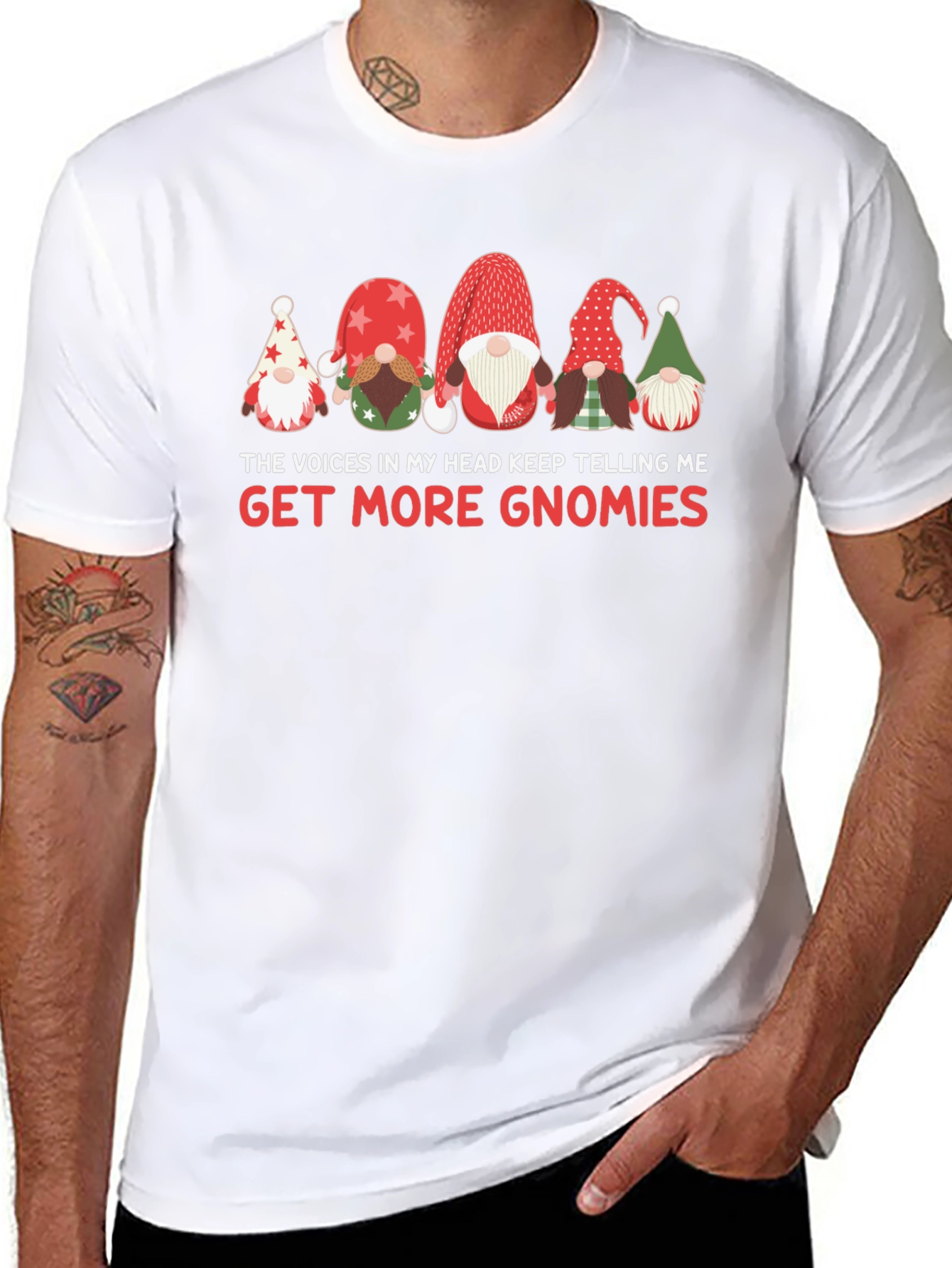 Get More Gnomies Holiday T-Shirt