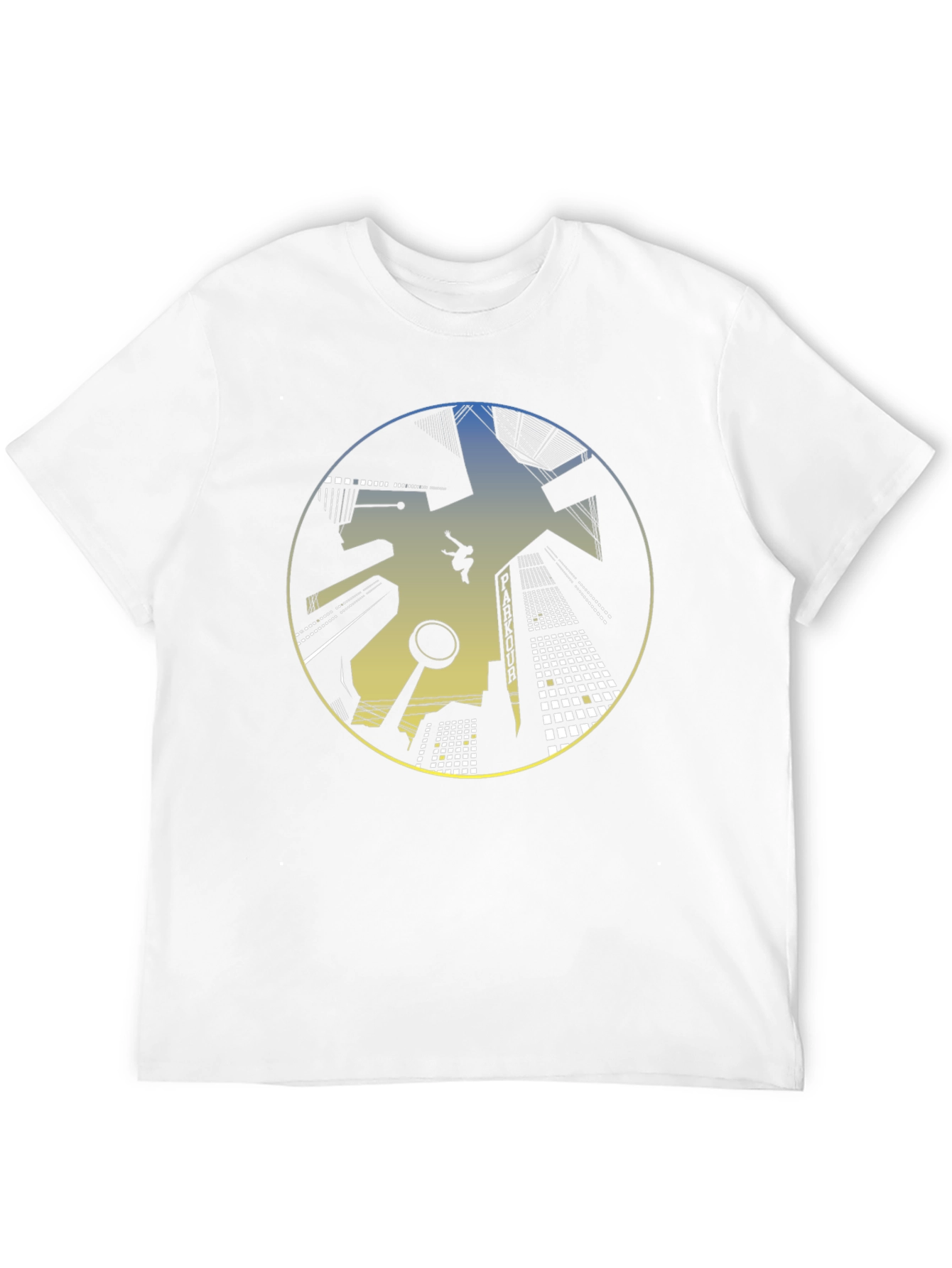 Parkour Cityscape Graphic T-Shirt