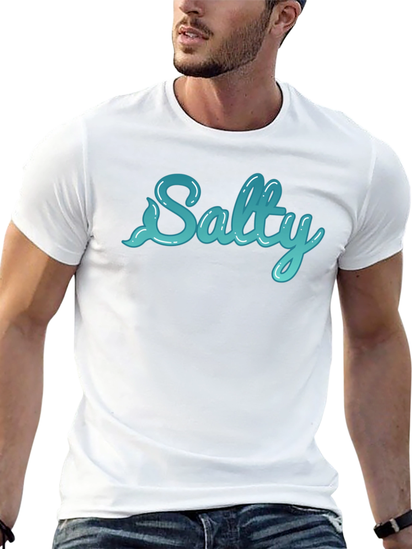Salty Graphic Tee - Cool Casual T-Shirt