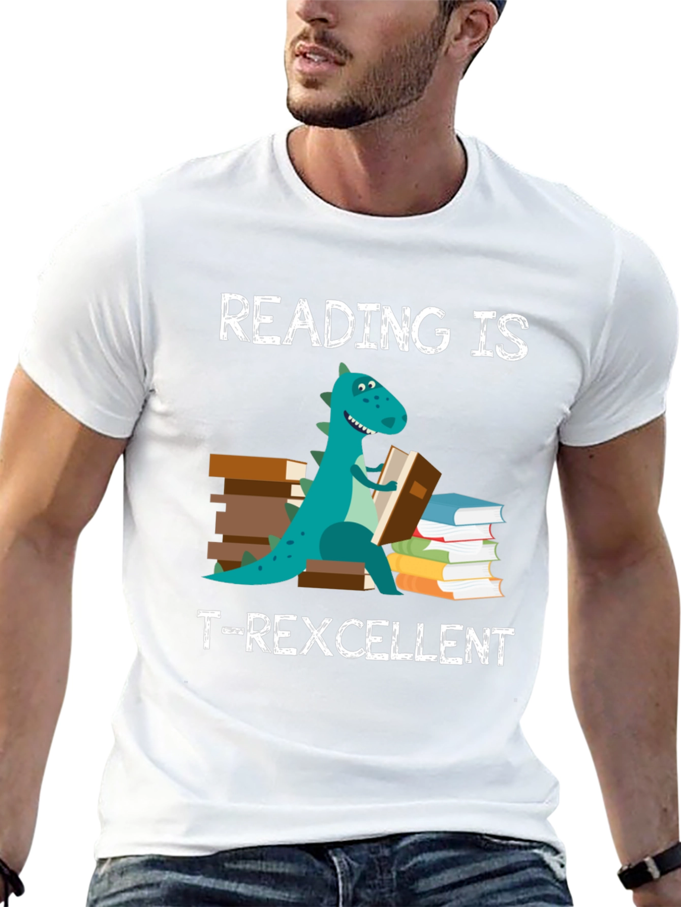 Reading is T-Rexcellent Graphic Tee