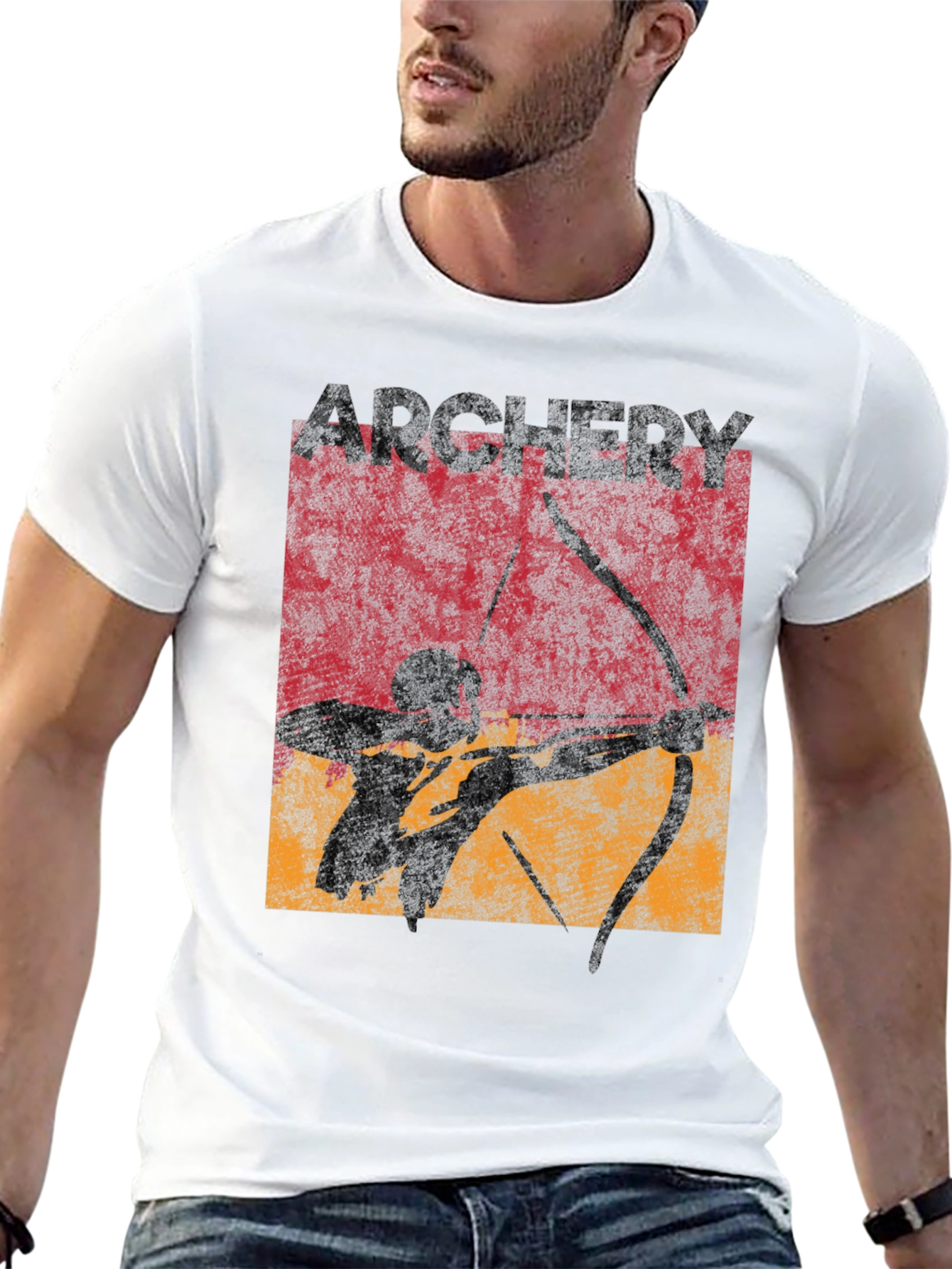 Archery Graphic Tee - Classic Archer Design