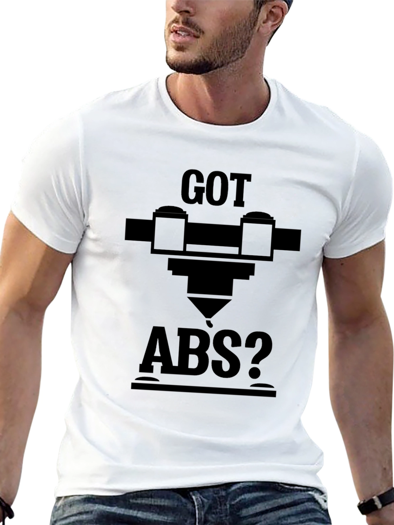 Got ABS? 3D Printing Enthusiasts Black Tee