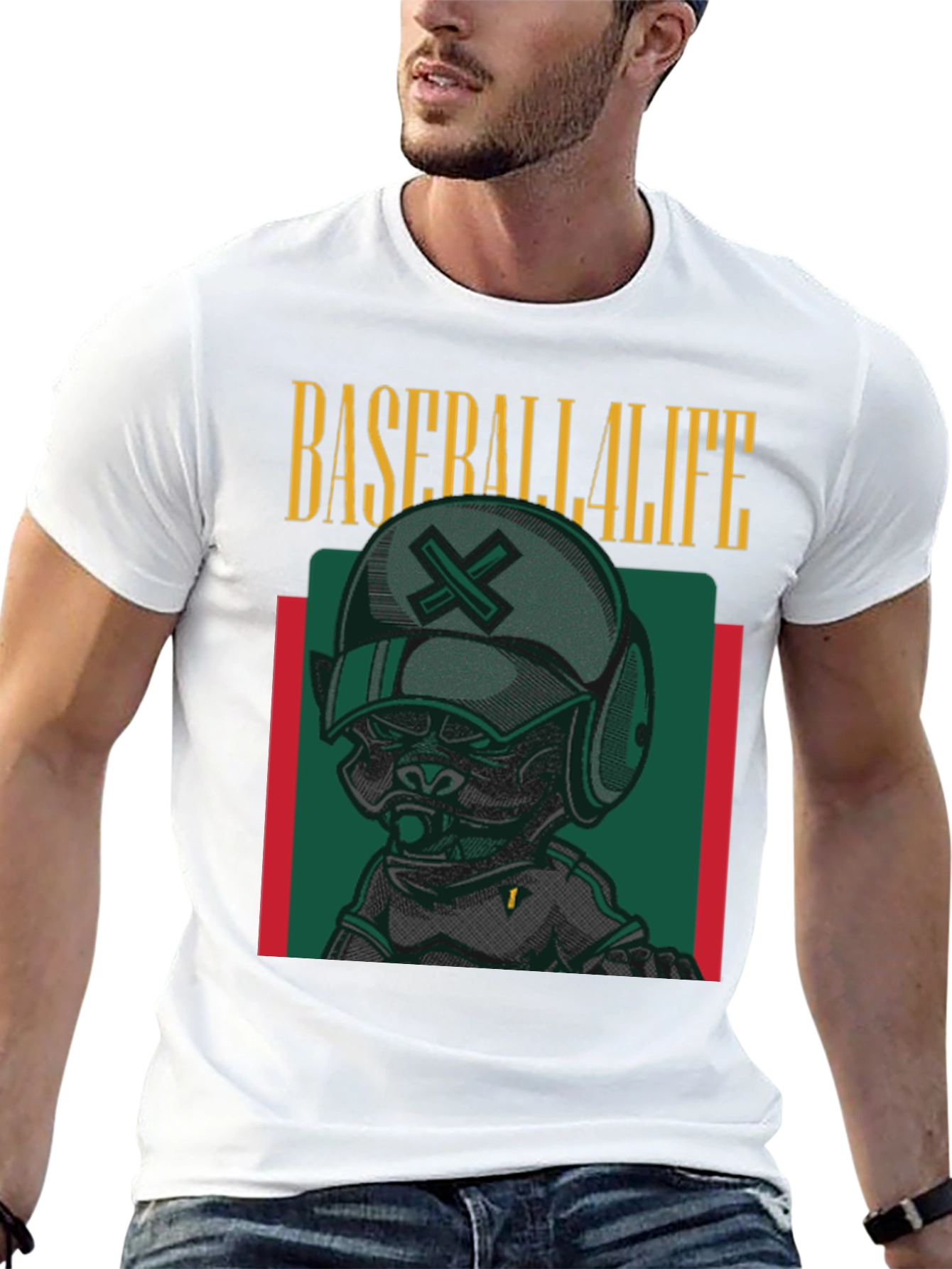 Baseball 4 Life Graphic T-Shirt