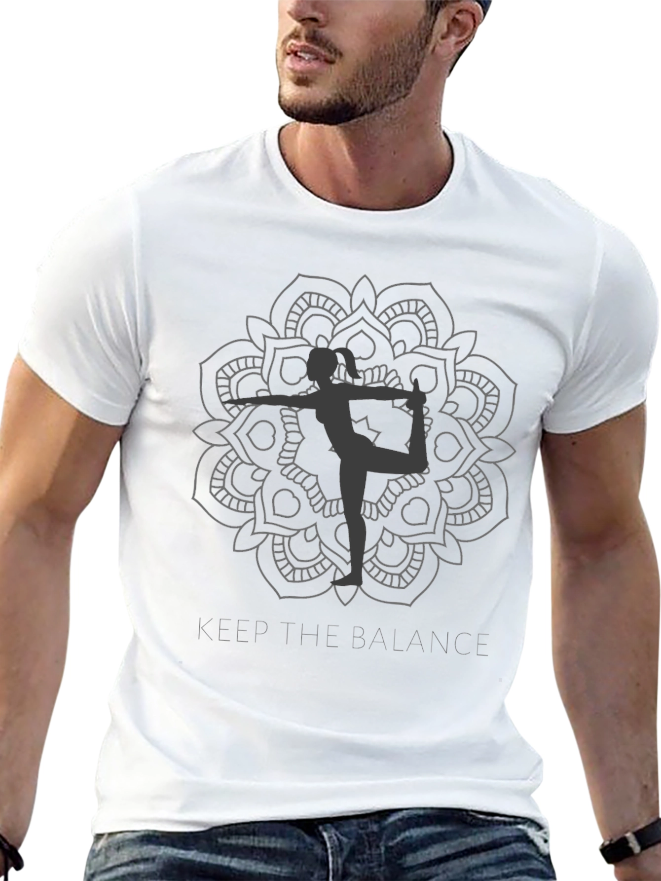 Balance Mandala T-Shirt - Yoga Inspired Tee